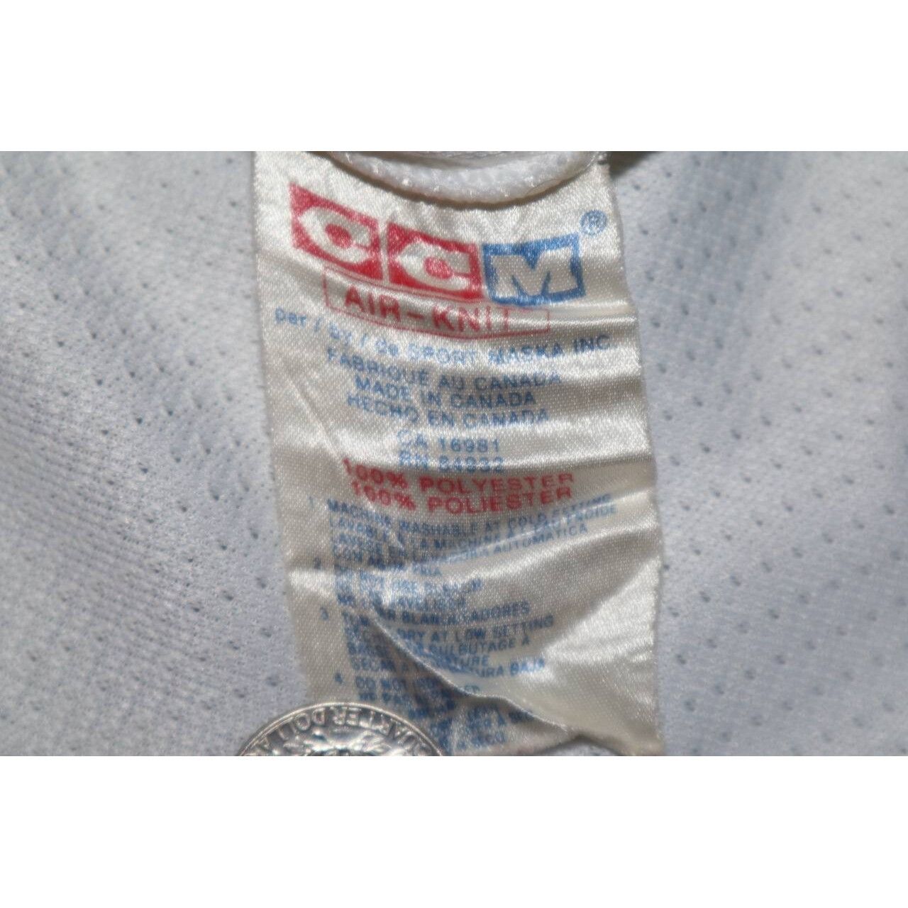 Ccm Vintage 90s CCM Sun Dukes #9 Hong Hockey Jersey White Black Size US XL / EU 56 / 4 - 4 Thumbnail