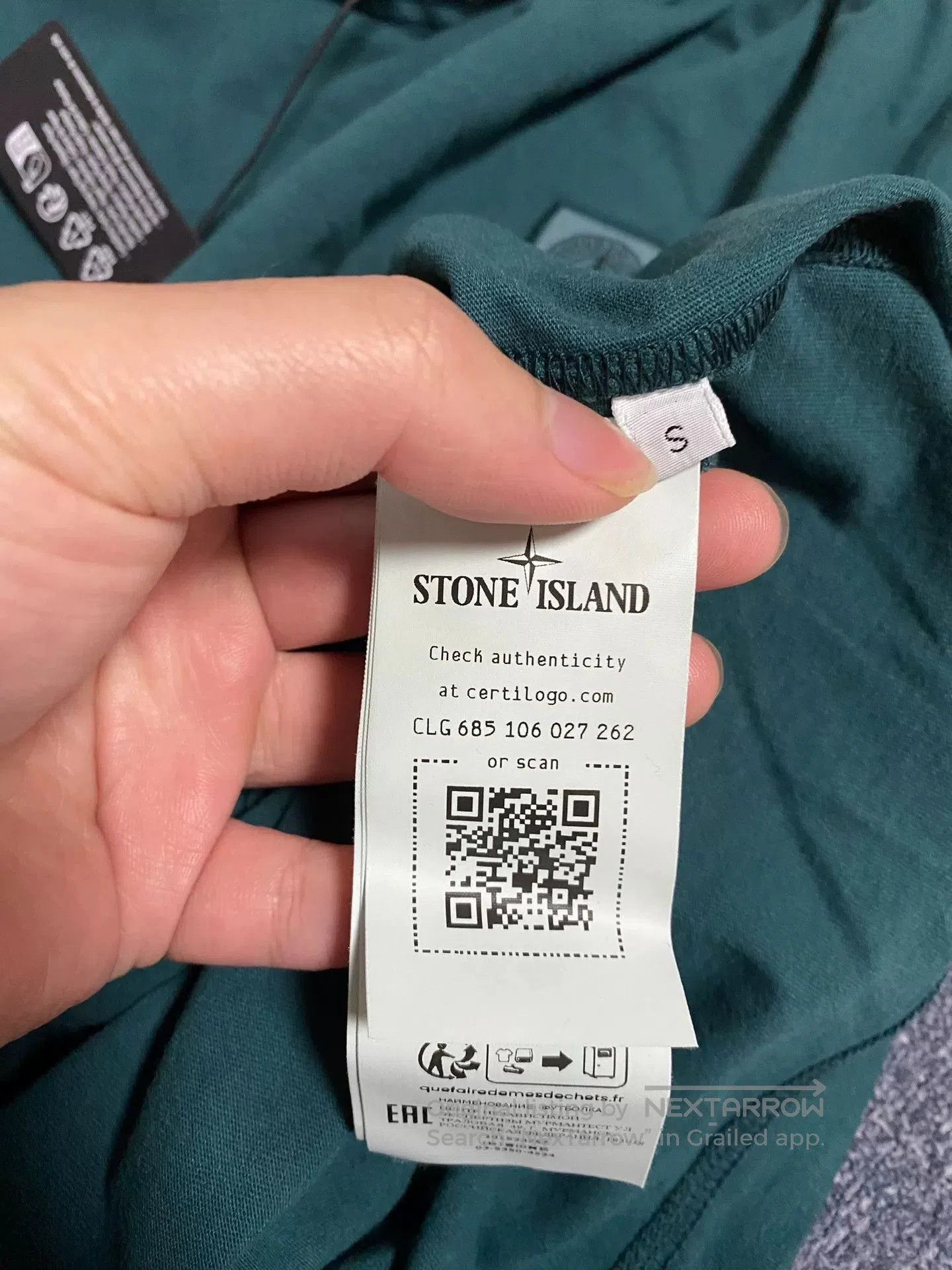 Stone Island stone island oversized short sleeve t-shirt. Size US M / EU 48-50 / 2 - 7 Thumbnail