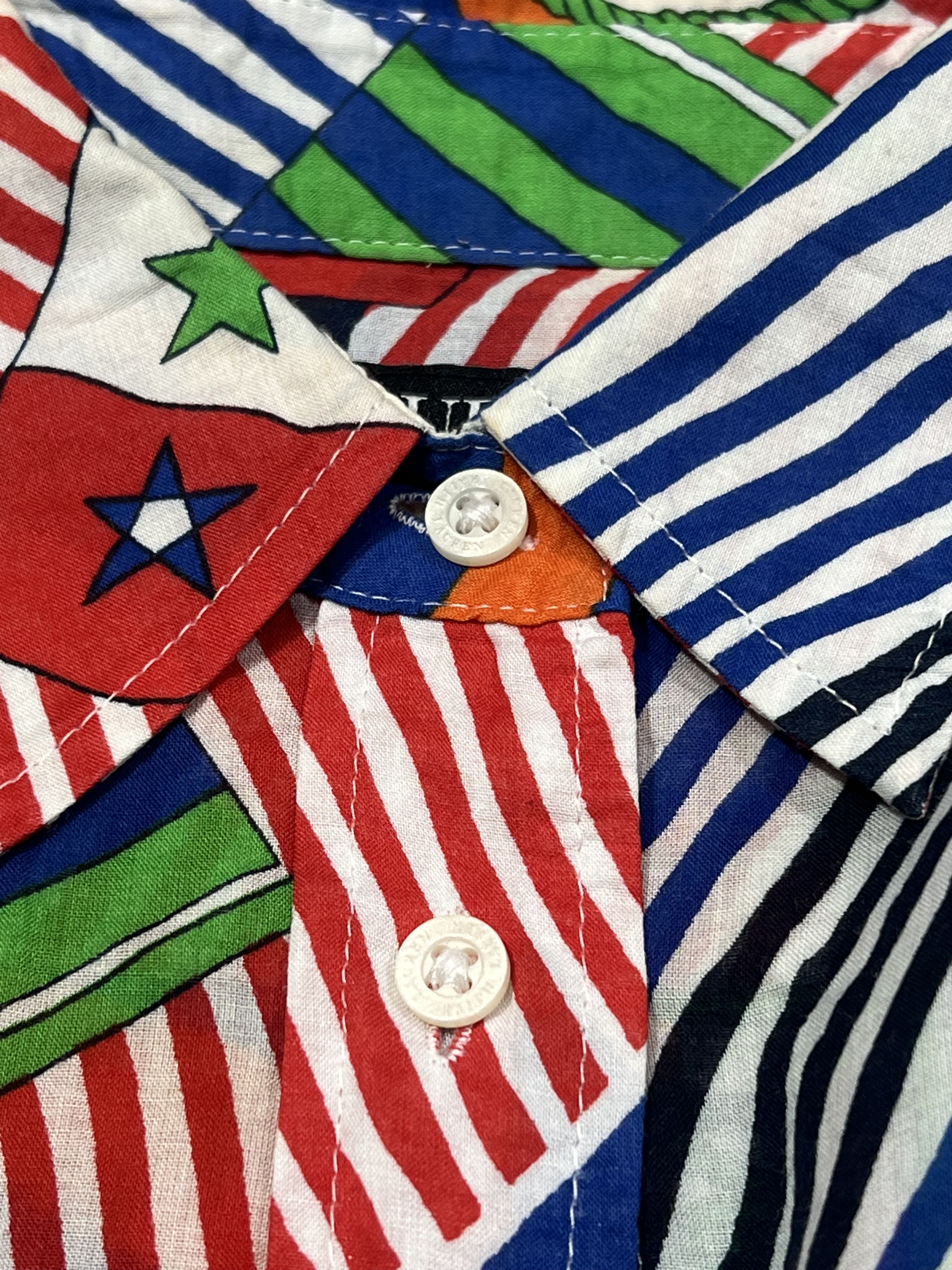 Polo Ralph Lauren 2000s Ralph Lauren All Over Print Longsleeve Pocket Shirt Size US M / EU 48-50 / 2 - 7 Thumbnail