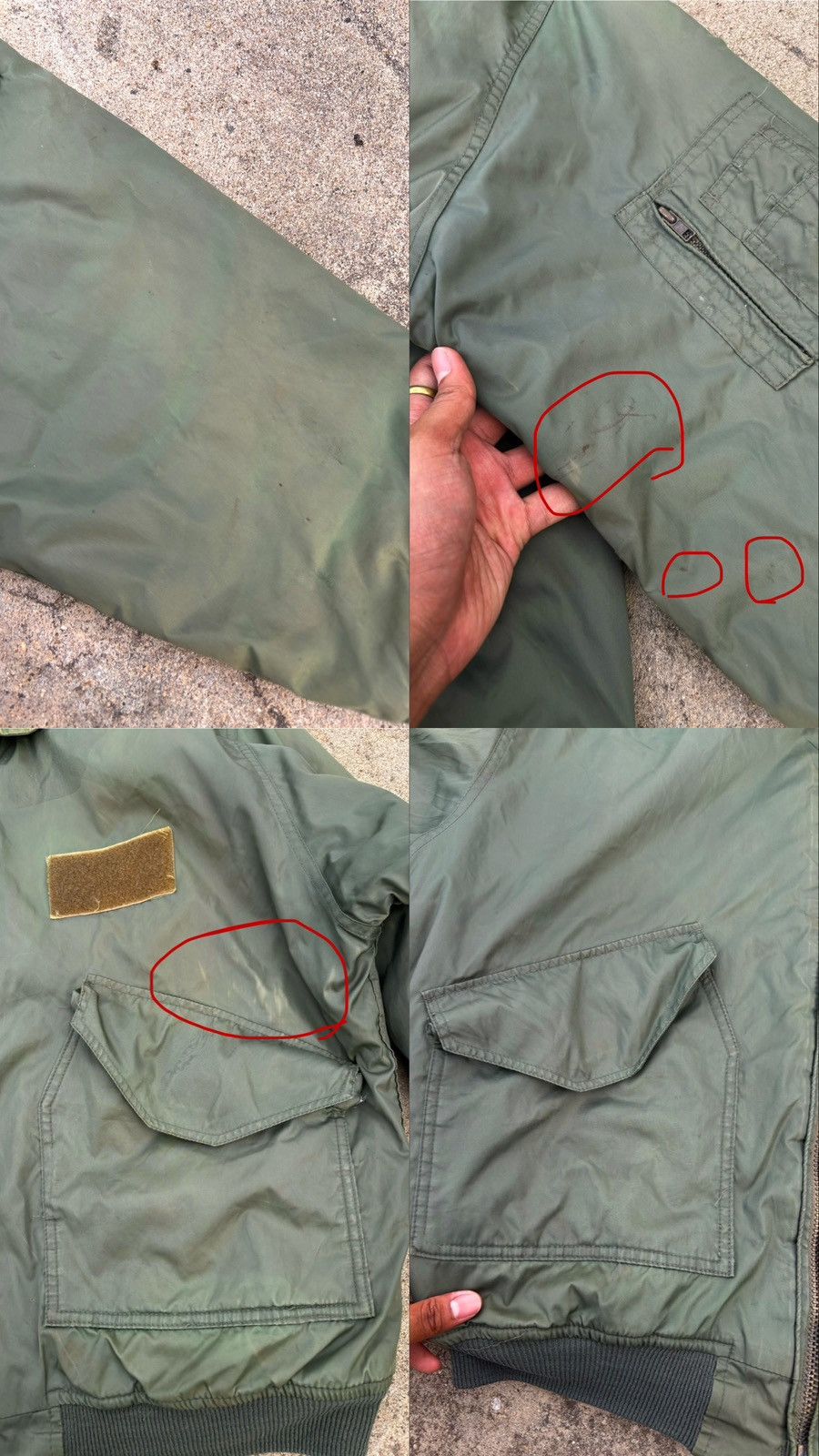 Vintage Vintage Faded Ma-1 Flight Bomber Jacket (Kanye Style) Size US XL / EU 56 / 4 - 20 Thumbnail