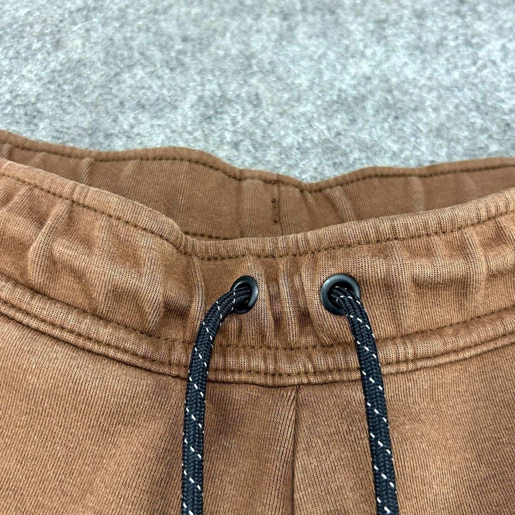 Nike Nike Pants Mens S Brown Jogger Sweat Swoosh Tech Fleece Cotton Mocha NSW Size US 29 - 4 Thumbnail