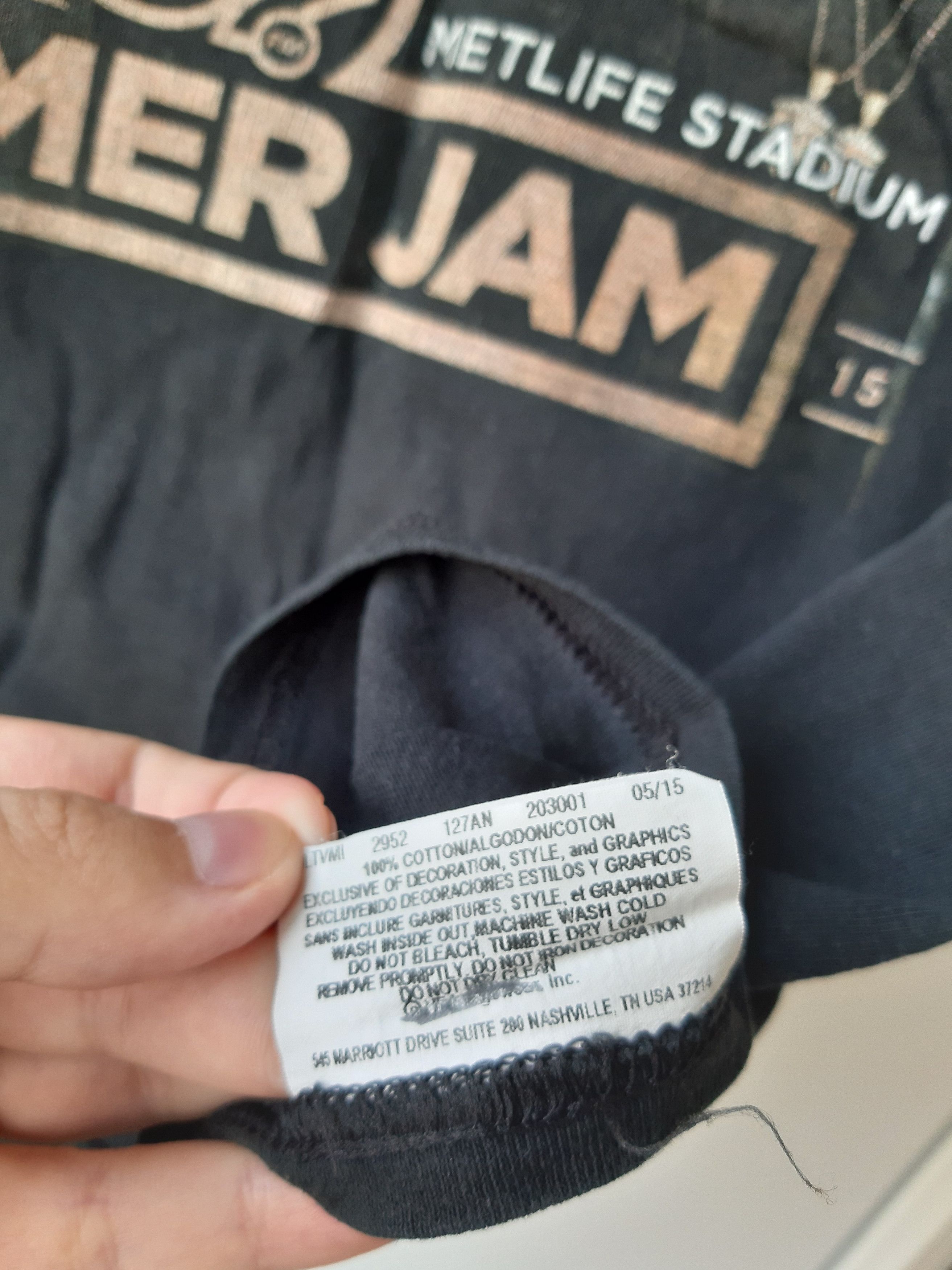 Band Tees × Rap Tees × Vintage Hot 97 Summer Jam 2015 Hip-Hap Rap Concert T-Shirt Size US M / EU 48-50 / 2 - 5 Thumbnail
