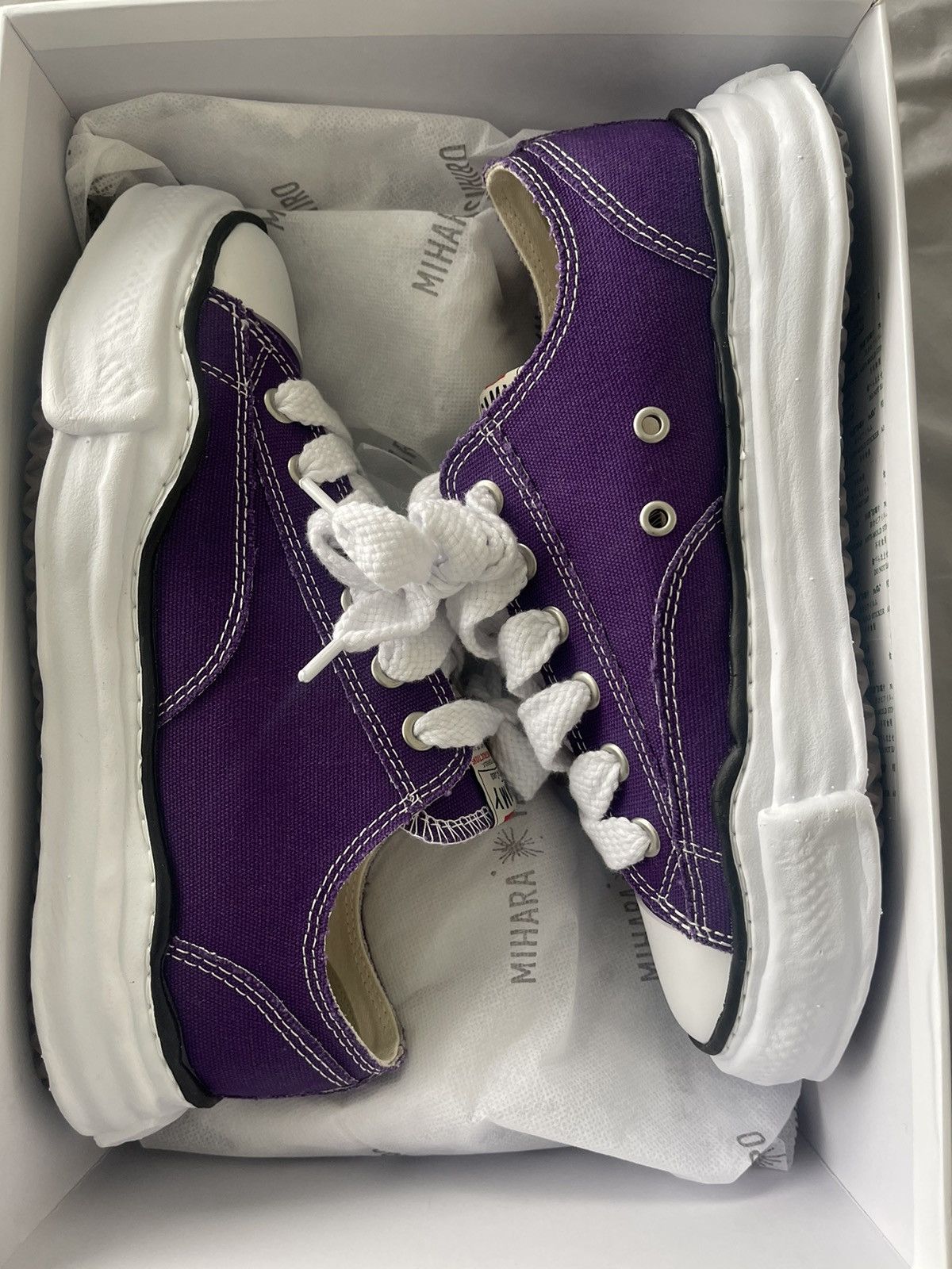 Maison MIHARA YASUHIRO MIHARA Peterson Sneaker Purple - LAST DROP | Grailed