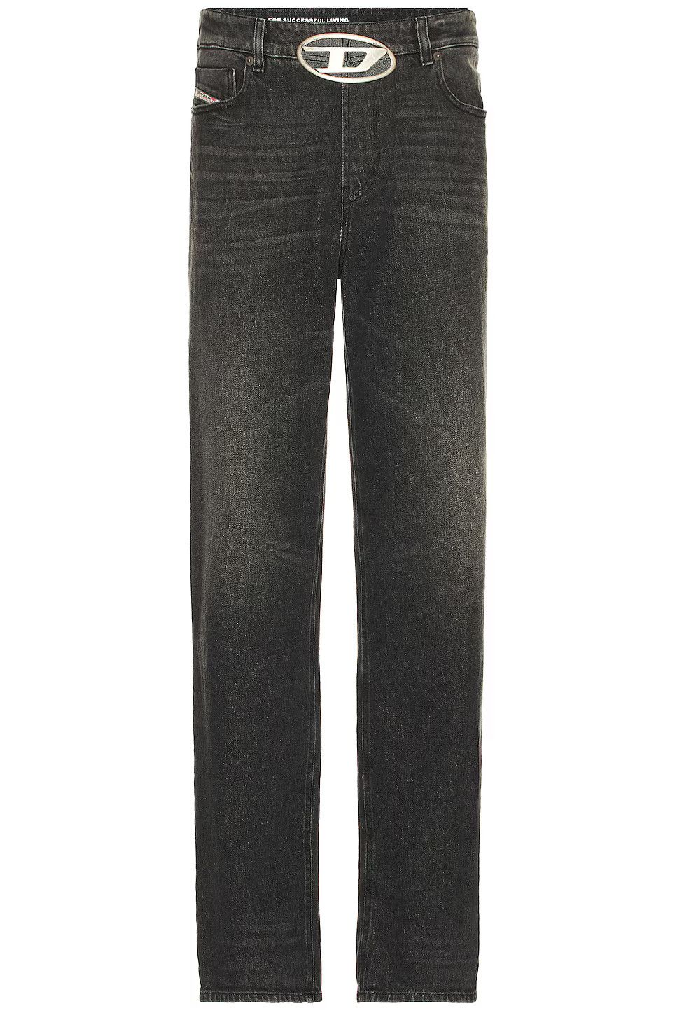 Diesel o1mle1025 1955 Denim Straight Jeans in Black Size US 34 / EU 50 - 1 Thumbnail