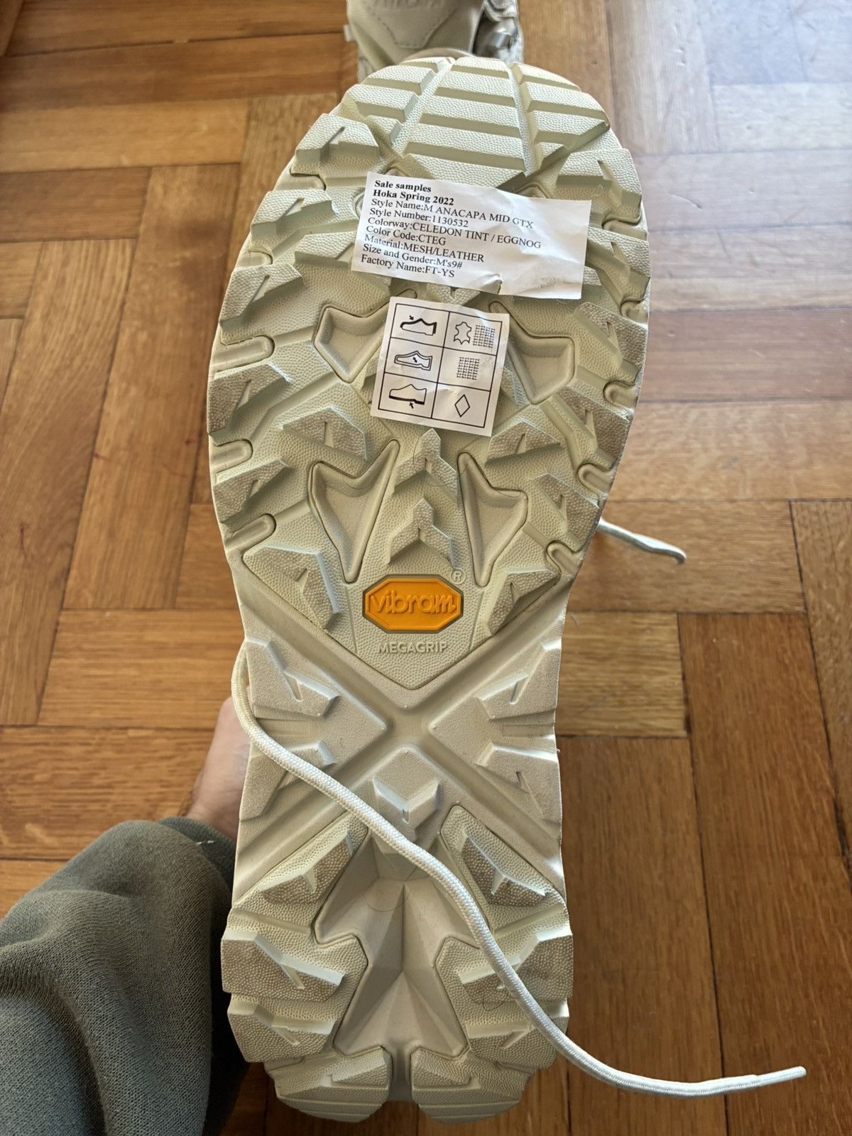 Hoka RARE SAMPLE Hoka ANACAPA MID GTX Gorp trail hiking bootS Size US 9 / EU 42 - 5 Thumbnail