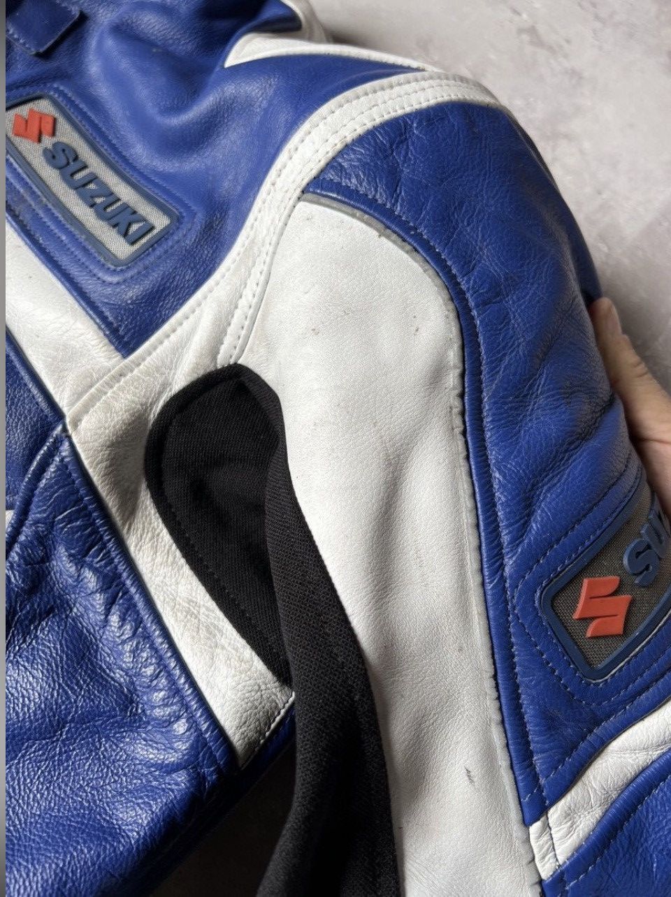 Other Vintage Suzuki Leather Moto Racing Set(jacket+pants) Size US XL / EU 56 / 4 - 11 Thumbnail