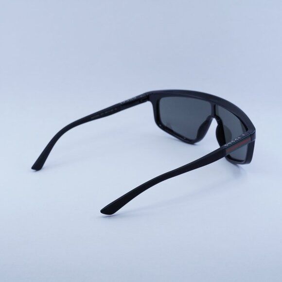 Gucci 🕶️ New Gucci GG1736S 001 Sunglasses - Shiny Solid Black Size ONE SIZE - 11 Thumbnail