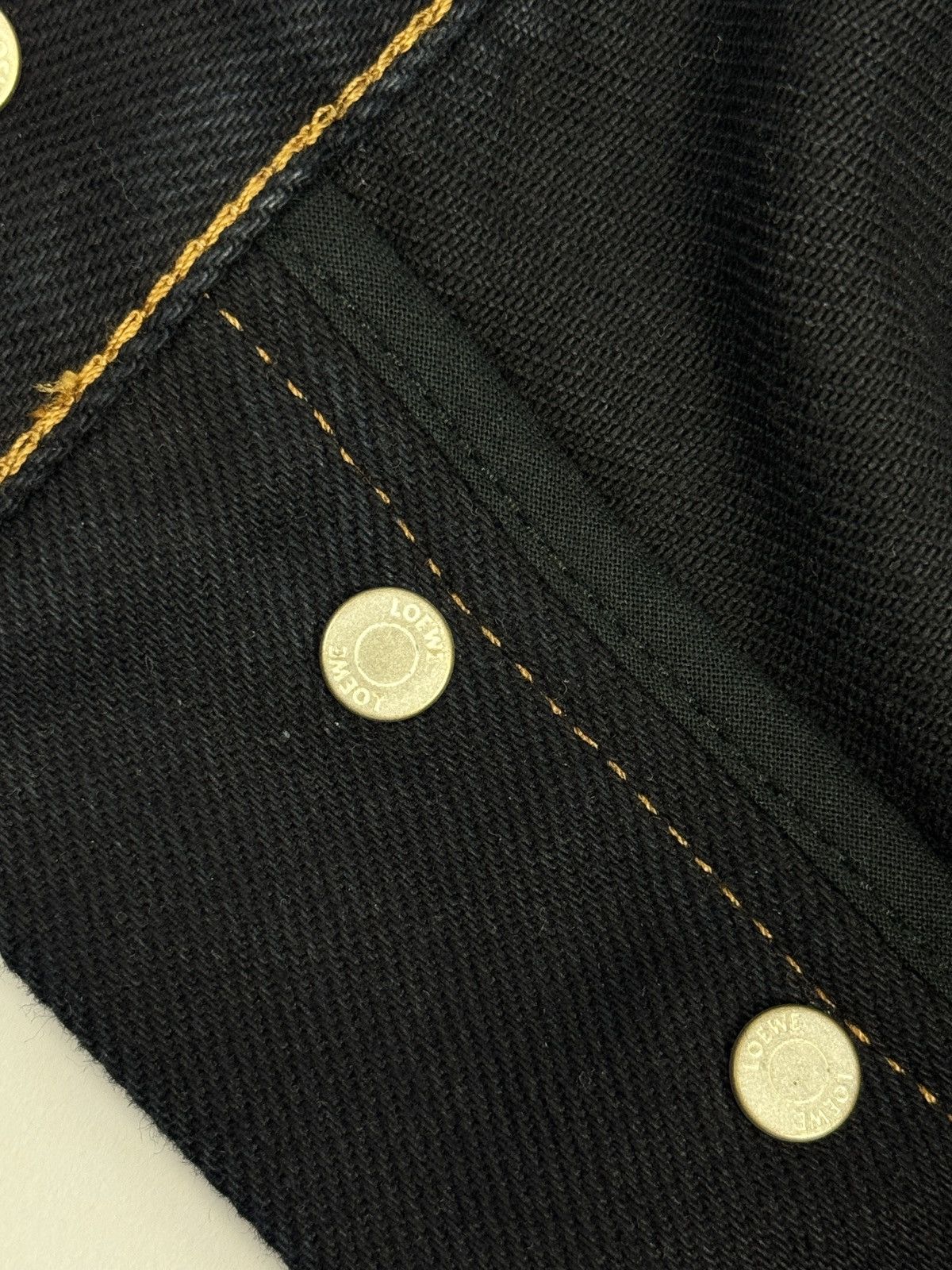Loewe LEATHER POCKET DENIM JEANS Size US 30 / EU 46 - 11 Thumbnail