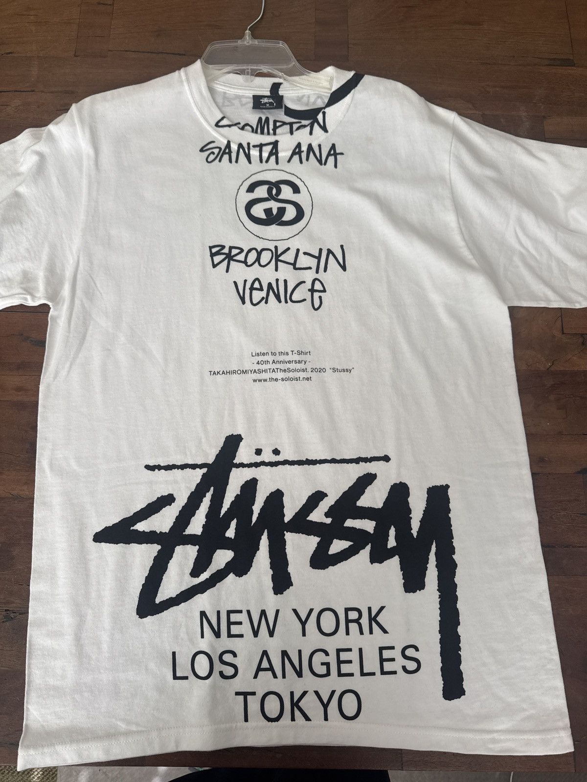 Stussy × Takahiromiyashita The Soloist. Stüssy WT collab Size US M / EU 48-50 / 2 - 1 Thumbnail
