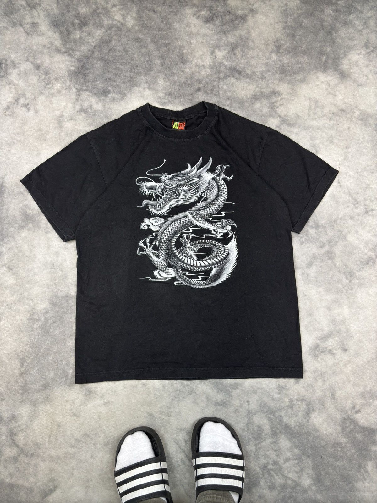 Affliction Vintage affliction dragon graphic Japanese t shirt tee y2k Size US L / EU 52-54 / 3 - 1 Thumbnail
