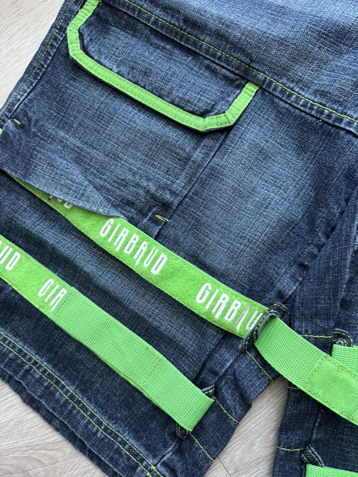 Marithe + Francois Girbaud Vintage Marithe Francois Girbaud Parachute Cargo Shorts Size US 34 / EU 50 - 5 Thumbnail