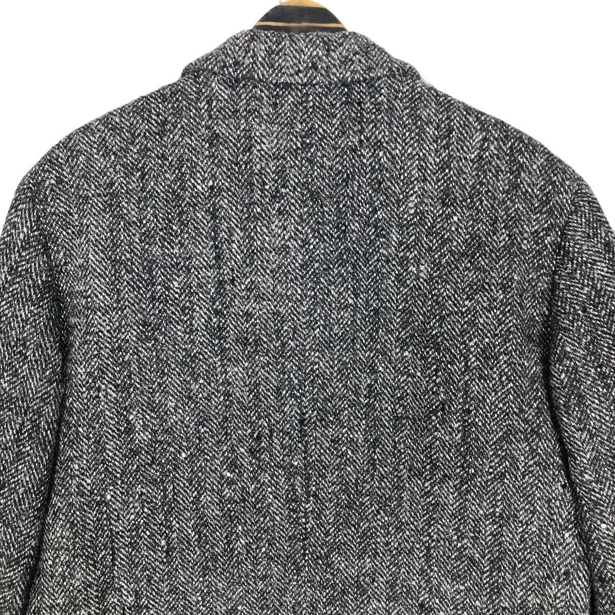 Issey Miyake Vintage Issey Miyake Men 2009 A/W Tweed Coat Blazer Size US L / EU 52-54 / 3 - 12 Thumbnail