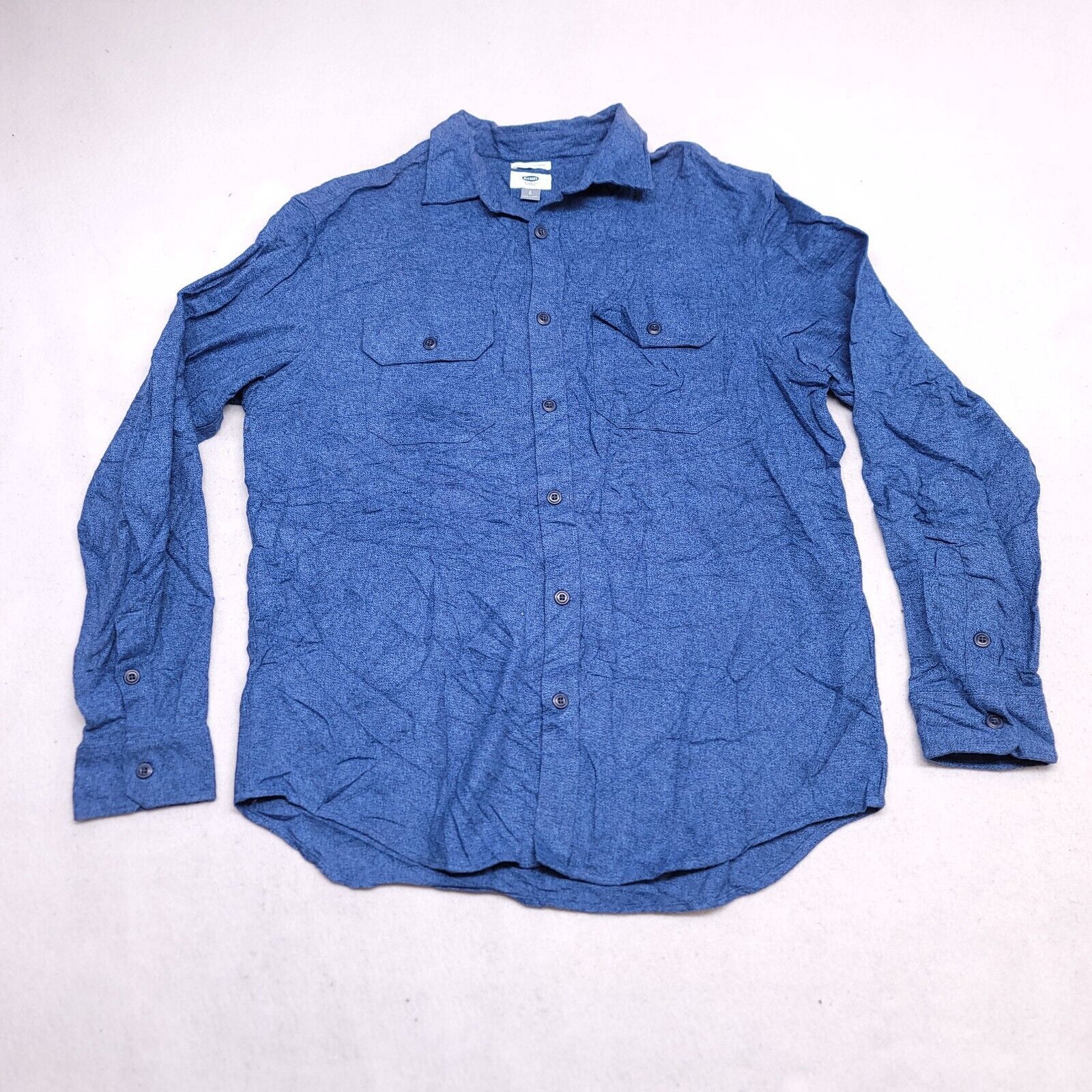 Old Navy Old Navy Long Sleeve Button Up Shirt Mens Size Large L Blue Size US L / EU 52-54 / 3 - 2 Thumbnail