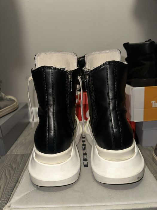 Rick Owens Rick Owens DRKSHDW Leather Abstract Ramone High | Grailed