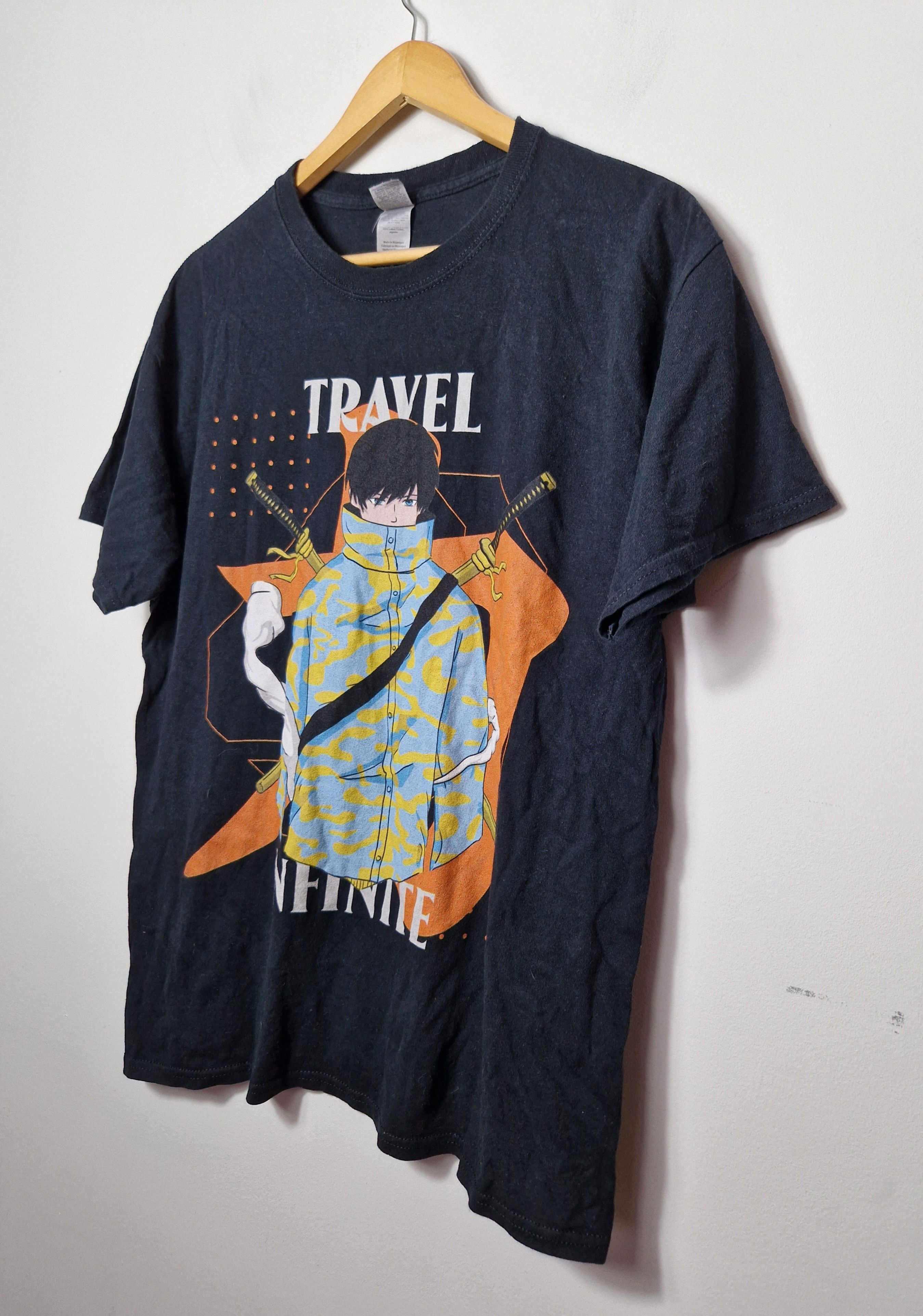 Anime × Cartoon Network × Japanese Brand vintage anime print Travel Infinitie manga tee Size US L / EU 52-54 / 3 - 2 Thumbnail