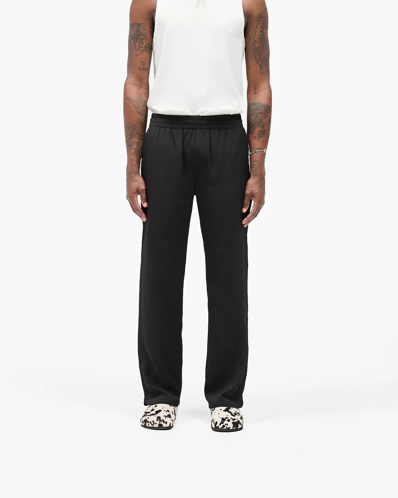 Represent Clo. o1mle1125 Piped Track Pant in Jet Black Size US 32 / EU 48 - 3 Thumbnail