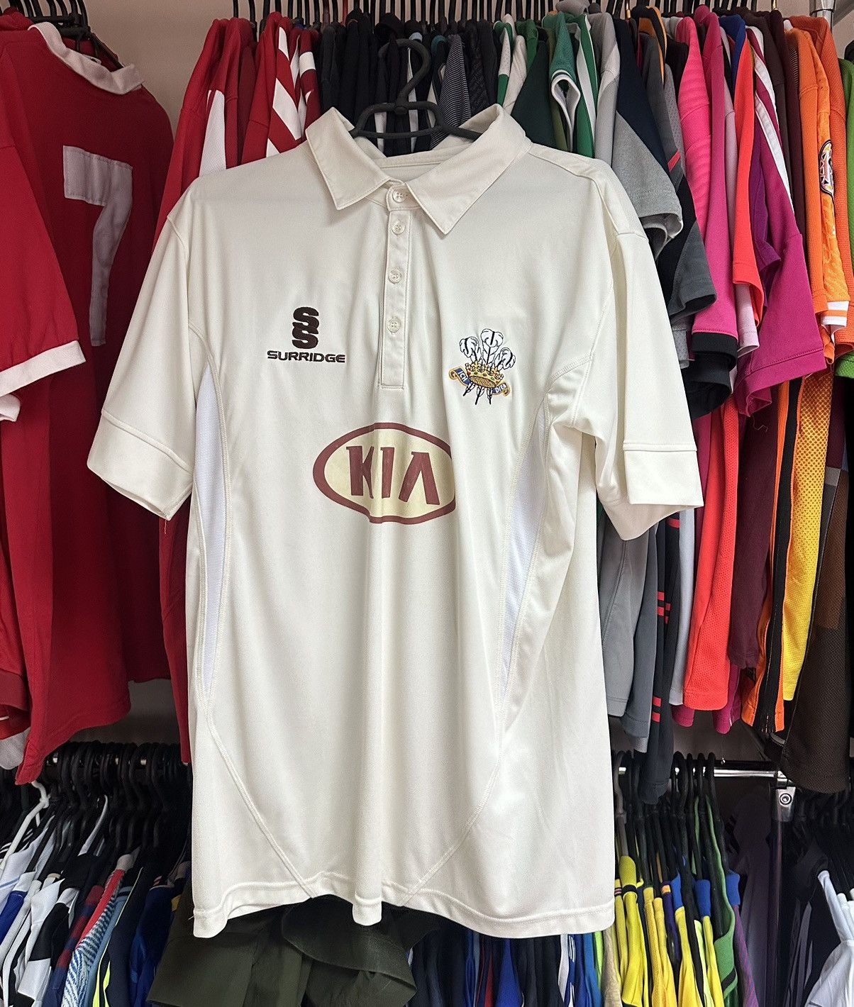 Other Surridge Cricket Surrey Match Worn Jersey Size US XL / EU 56 / 4 - 20 Thumbnail
