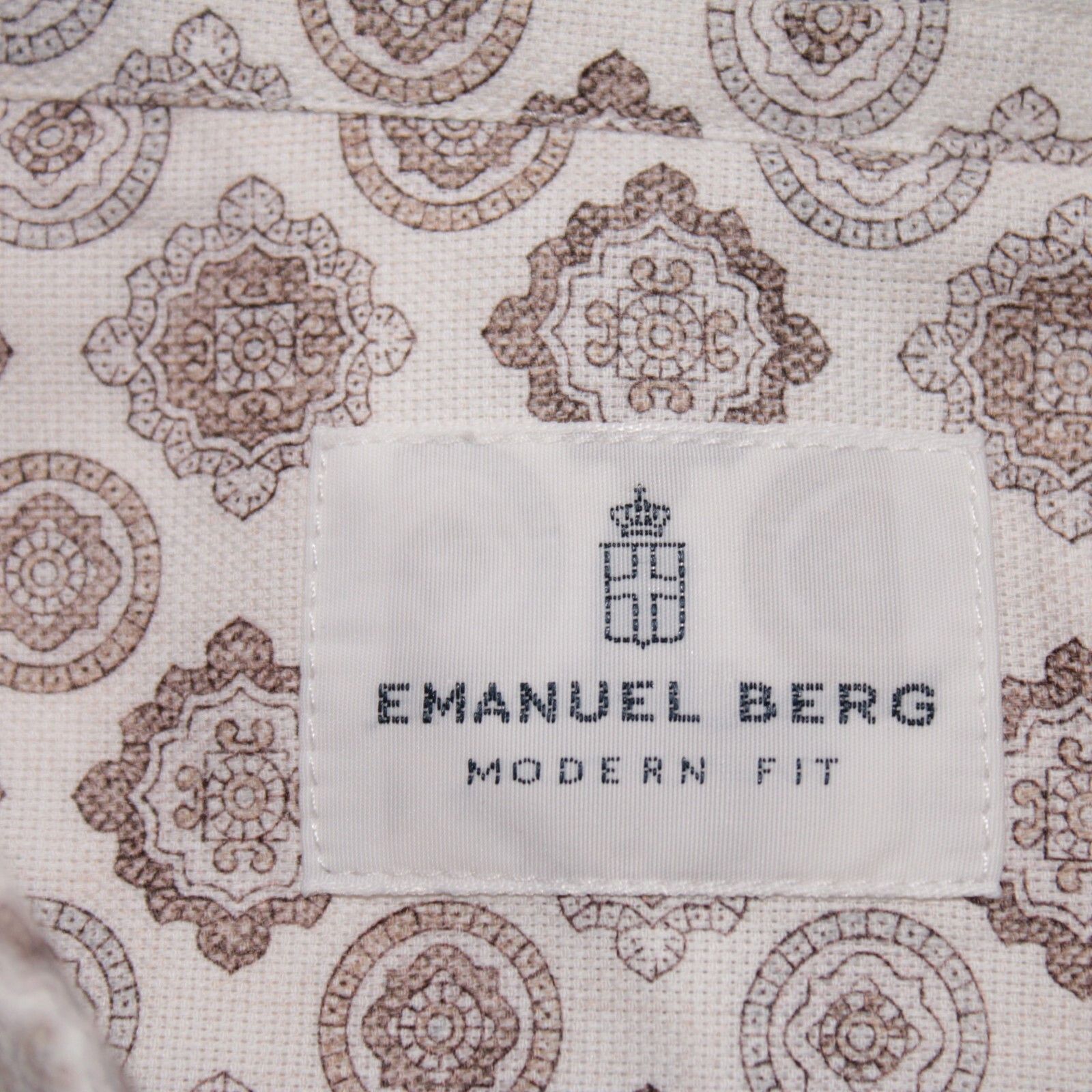 Other Emanuel Berg New with tags Shirt Size L US In Brown Size US L / EU 52-54 / 3 - 8 Thumbnail