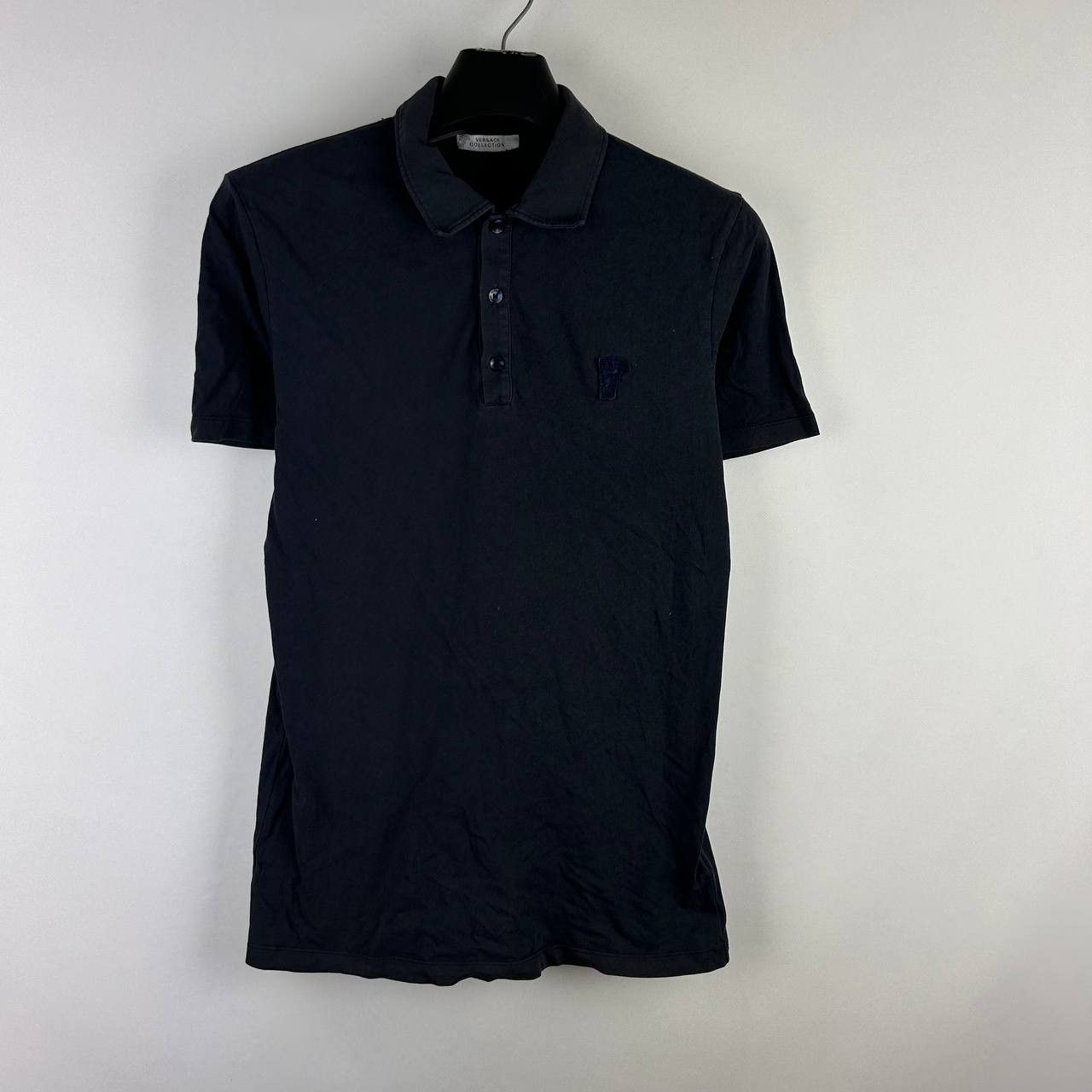 Versace Versace Collection Emroidered Logo Polo Shirt Size US M / EU 48-50 / 2 - 2 Thumbnail