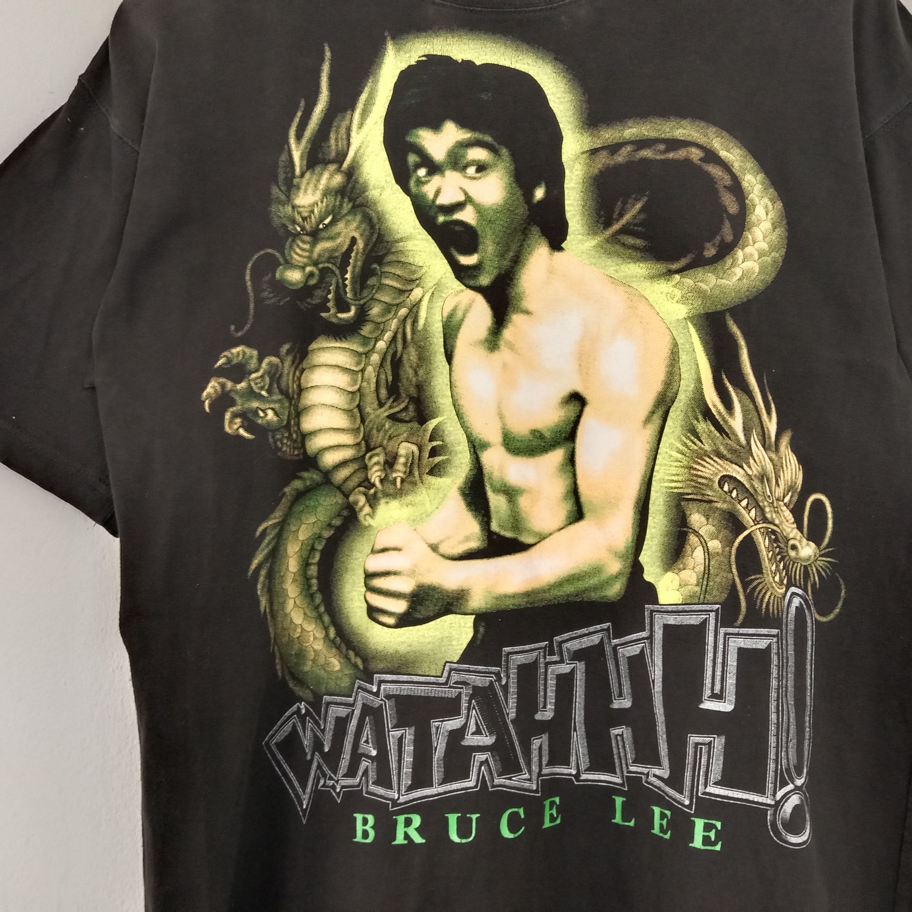 Vintage Vintage Bruce Lee Tshirt Size US M / EU 48-50 / 2 - 2 Thumbnail