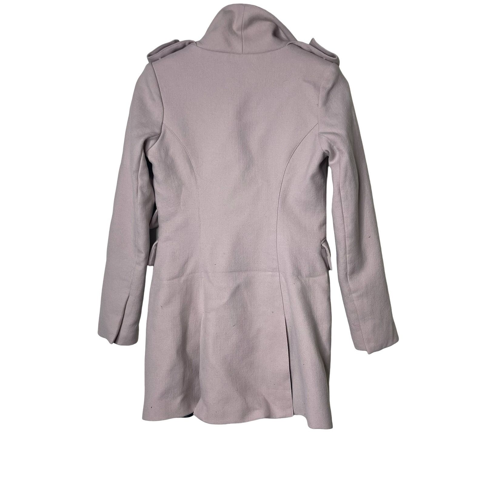 SMYTHE Smythe 'Les Vestes' Wool lilac Button Structured Coat US 6 Size M / US 6-8 / IT 42-44 - 4 Thumbnail
