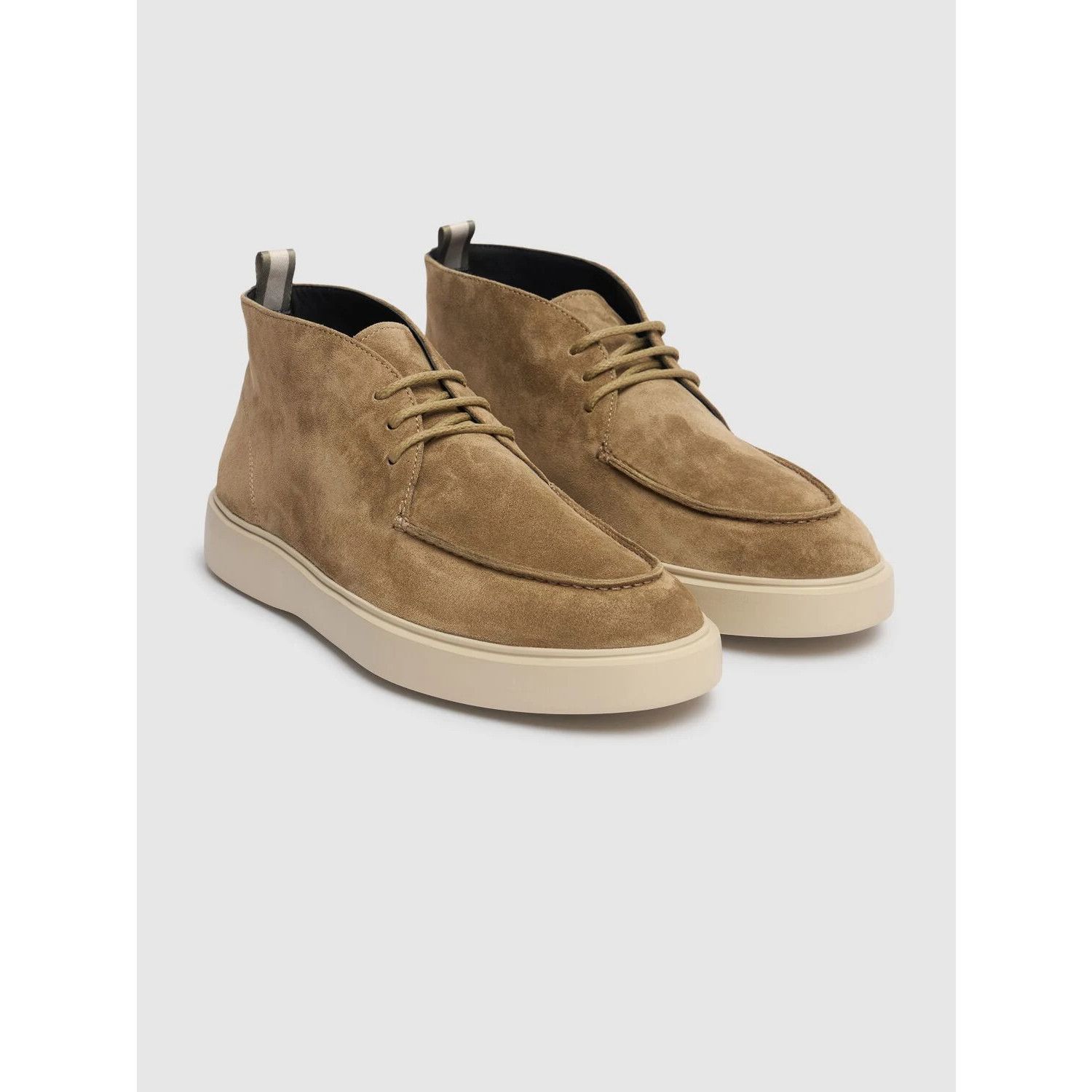 Officine Creative OFFICINE CREATIVE Frame Beige Suede Boots New & Authentic (M Size US 8 / EU 41 - 2 Thumbnail