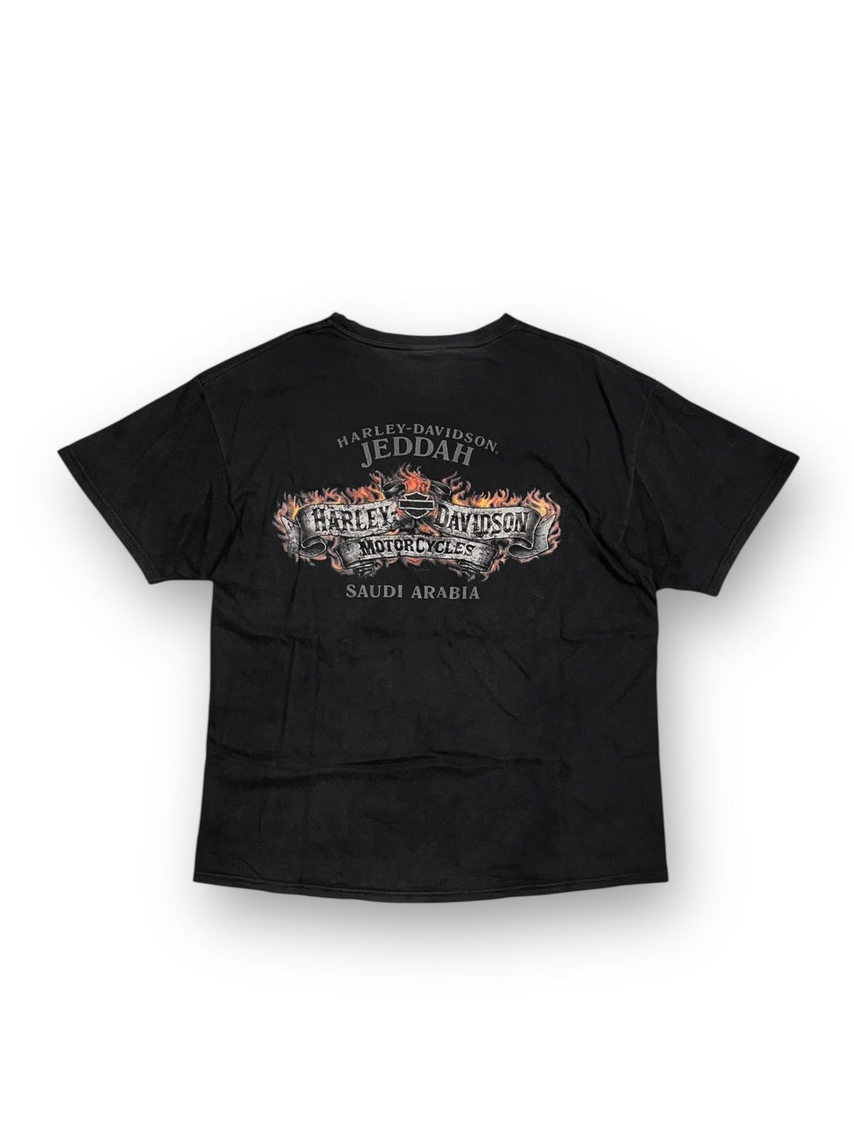 2010/2011 Harley Davidson Jeddah Distressed Tee