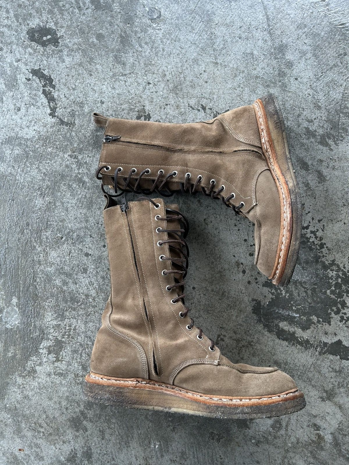 Balmain Balmain Homme AW11 Combat Ranger Boots Decarnin Size US 9.5 / EU 42-43 - 3 Thumbnail