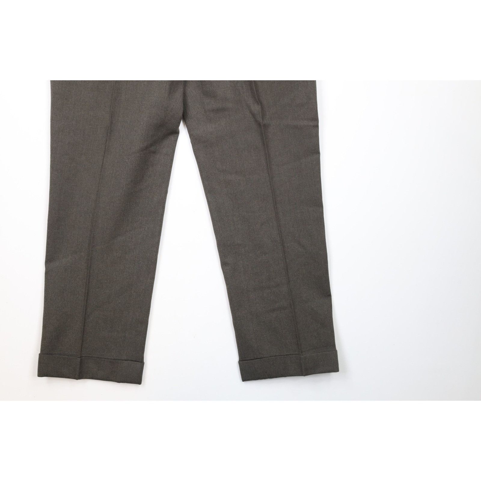 Brooks Brothers × Vintage Vintage 70s Brooks Brothers Wool Cuffed Chino Pants Size US 34 / EU 50 - 4 Thumbnail