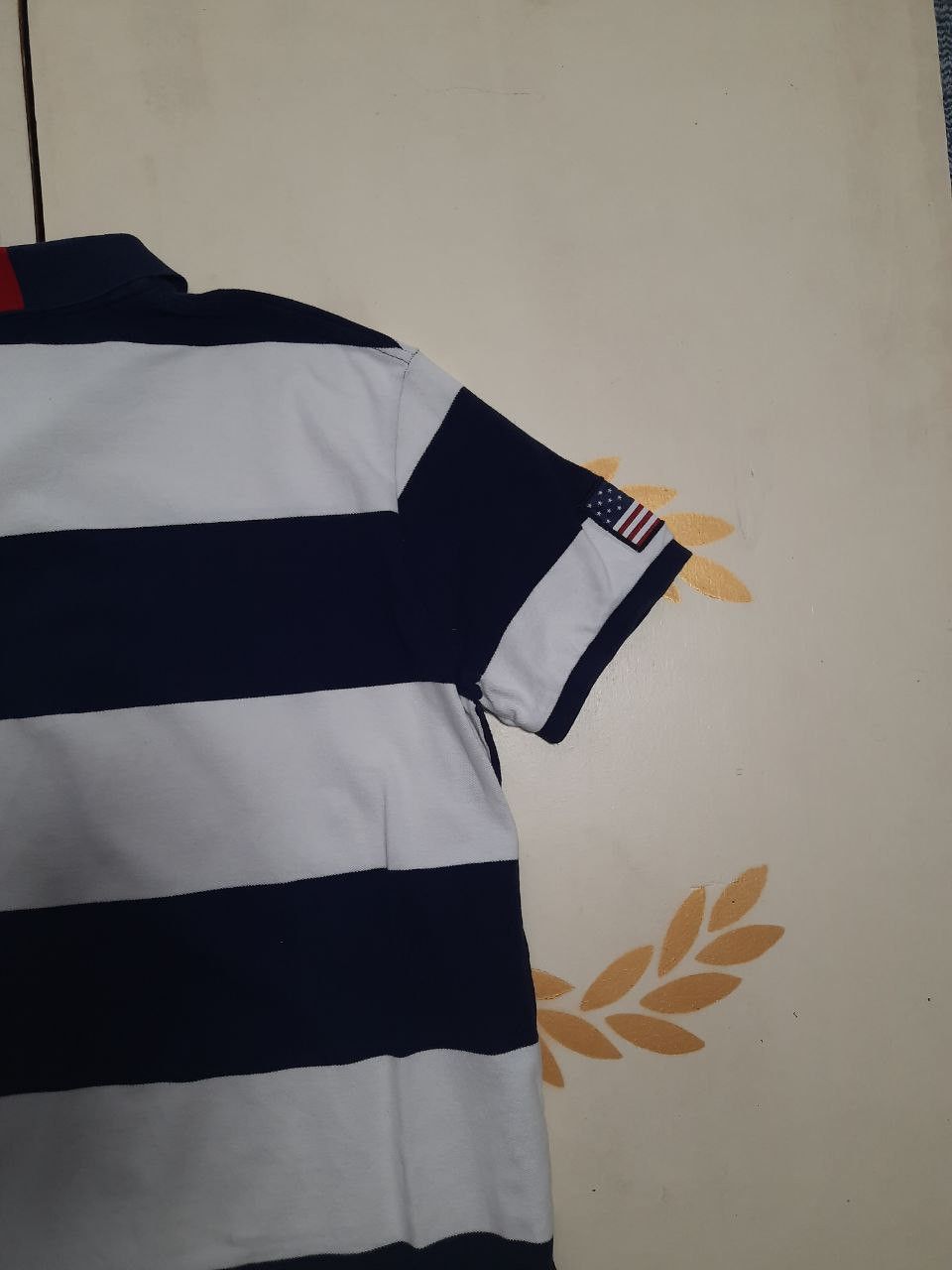Polo Ralph Lauren × Ralph Lauren Polo Ralph Lauren Striped Polo Shirt Size US XL / EU 56 / 4 - 12 Thumbnail