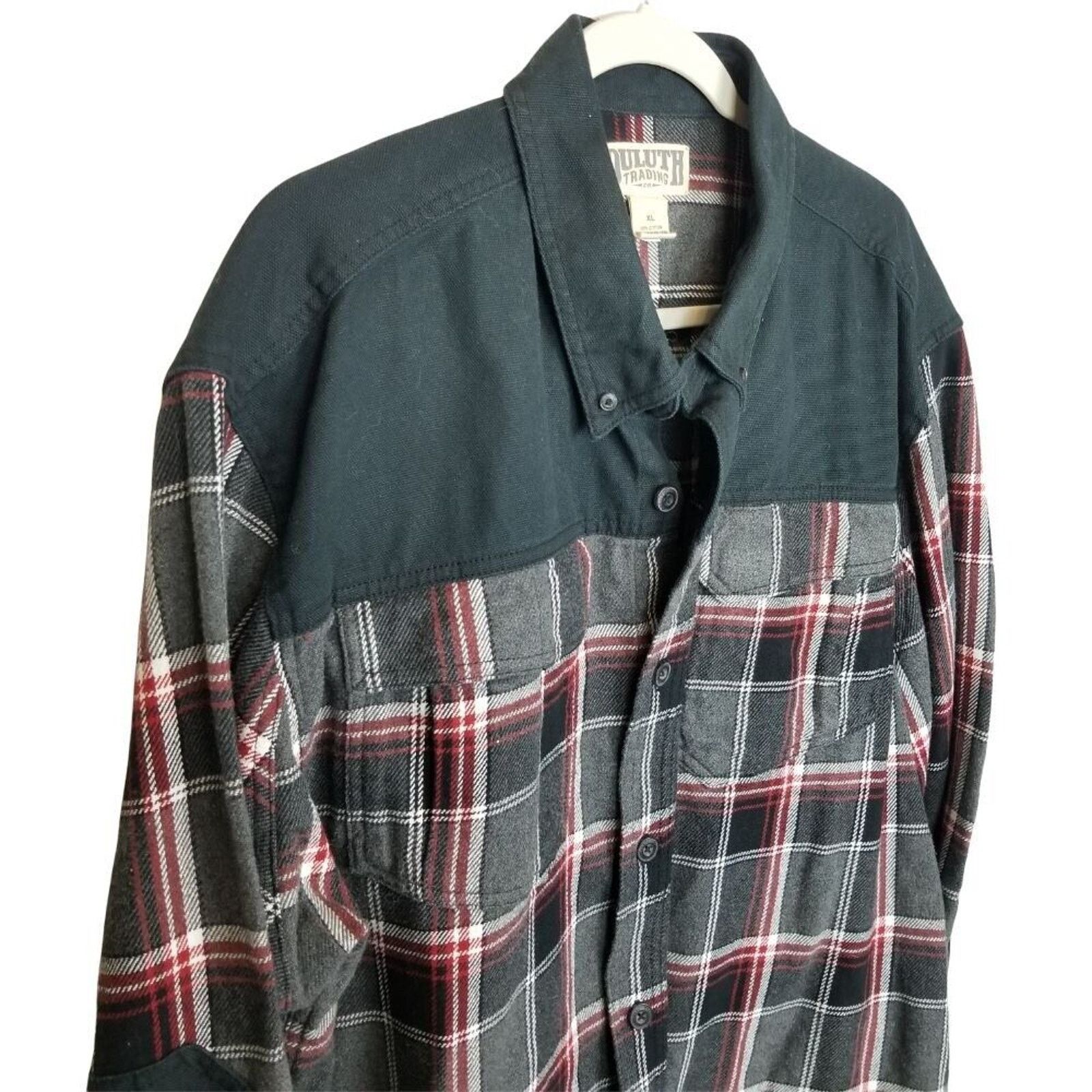 Duluth Trading Company Duluth Trading Co Flannel Shirt Plaid Sz XL Gorpcore Utility Size US XL / EU 56 / 4 - 5 Thumbnail