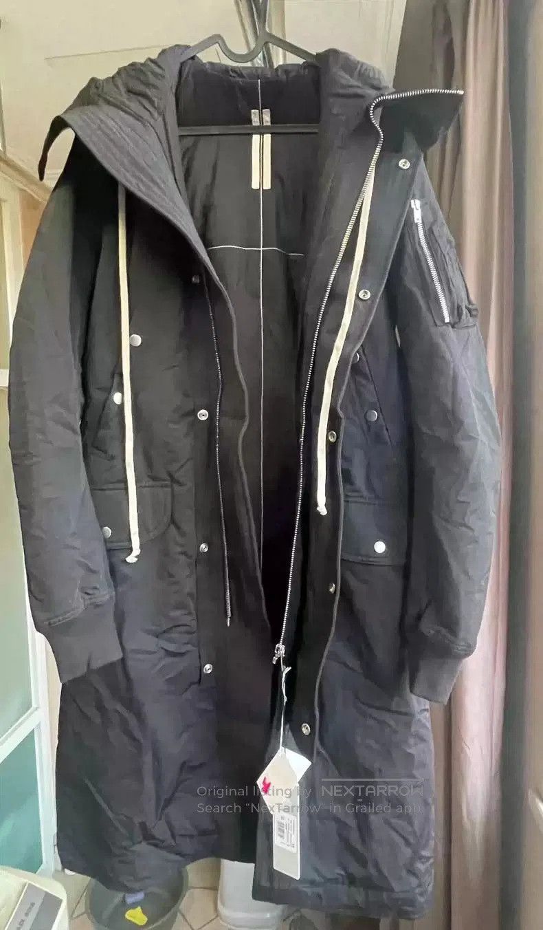 Rick Owens Rick Owens Bomber cotton coat. Size US XS / EU 42 / 0 - 5 Thumbnail