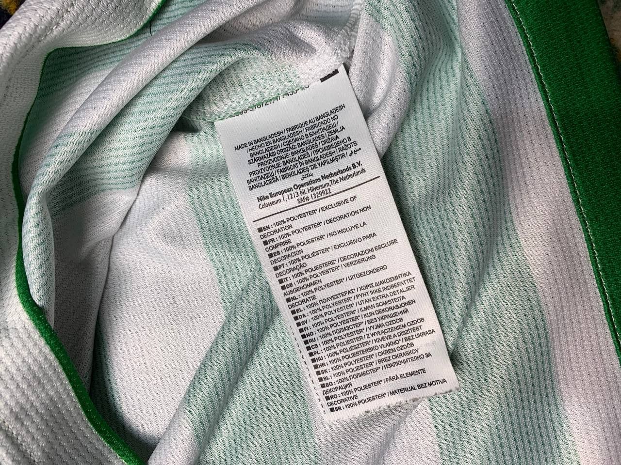 Nike CELTIC 2012 2013 HOME FOOTBALL SHIRT SOCCER JERSEY Size US L / EU 52-54 / 3 - 4 Thumbnail