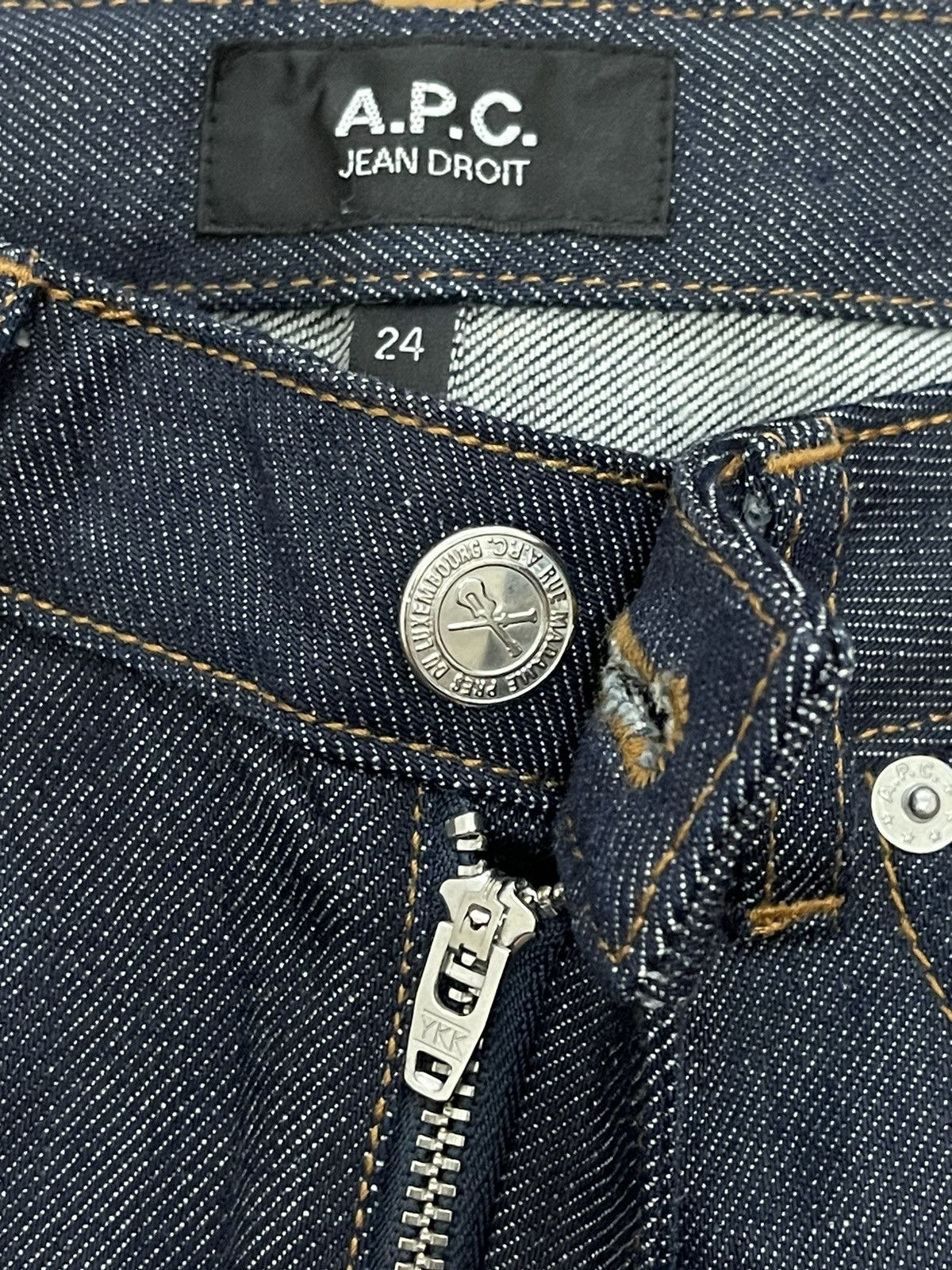 A.P.C. 💸BINDING OFFER💸 A.P.C Jean Droit Denim Jeans Size 26" / US 2 / IT 38 - 4 Thumbnail