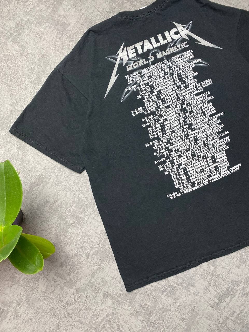 Band Tees Metallica 2008/2009 World Magnetic Tour T-Shirt Size US XL / EU 56 / 4 - 10 Thumbnail
