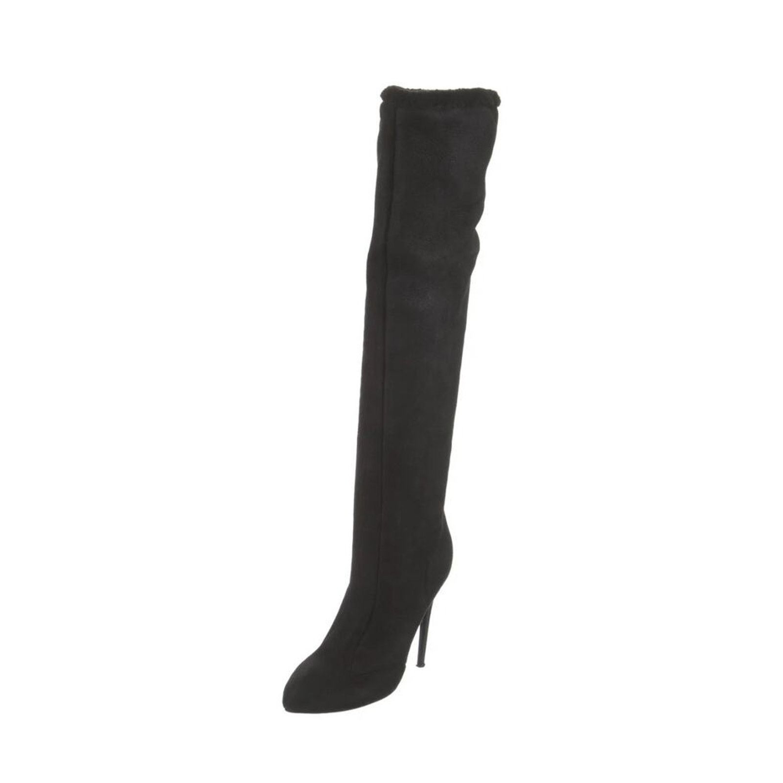 Nina Ricci Preloved- Nina Ricci Suede Faux Fur Trim Boots-Sz 9 Size US 9 / IT 39 - 1 Thumbnail