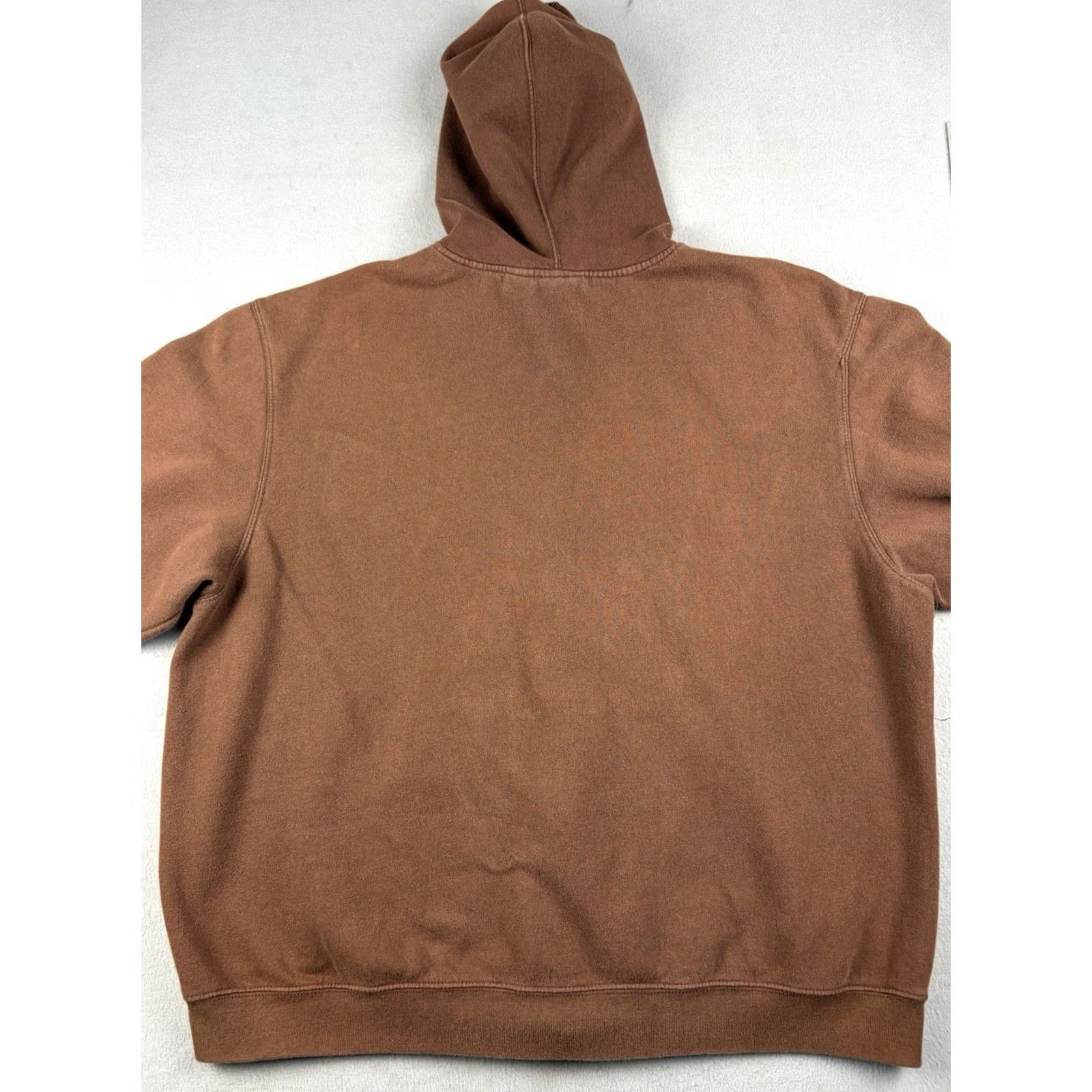 Aeropostale VINTAGE Aeropostale Hoodie Sweatshirt 2XL Brown Logo Embroidered Zip Hooded Fleece Mens Y2k Size US XXL / EU 58 / 5 - 4 Thumbnail