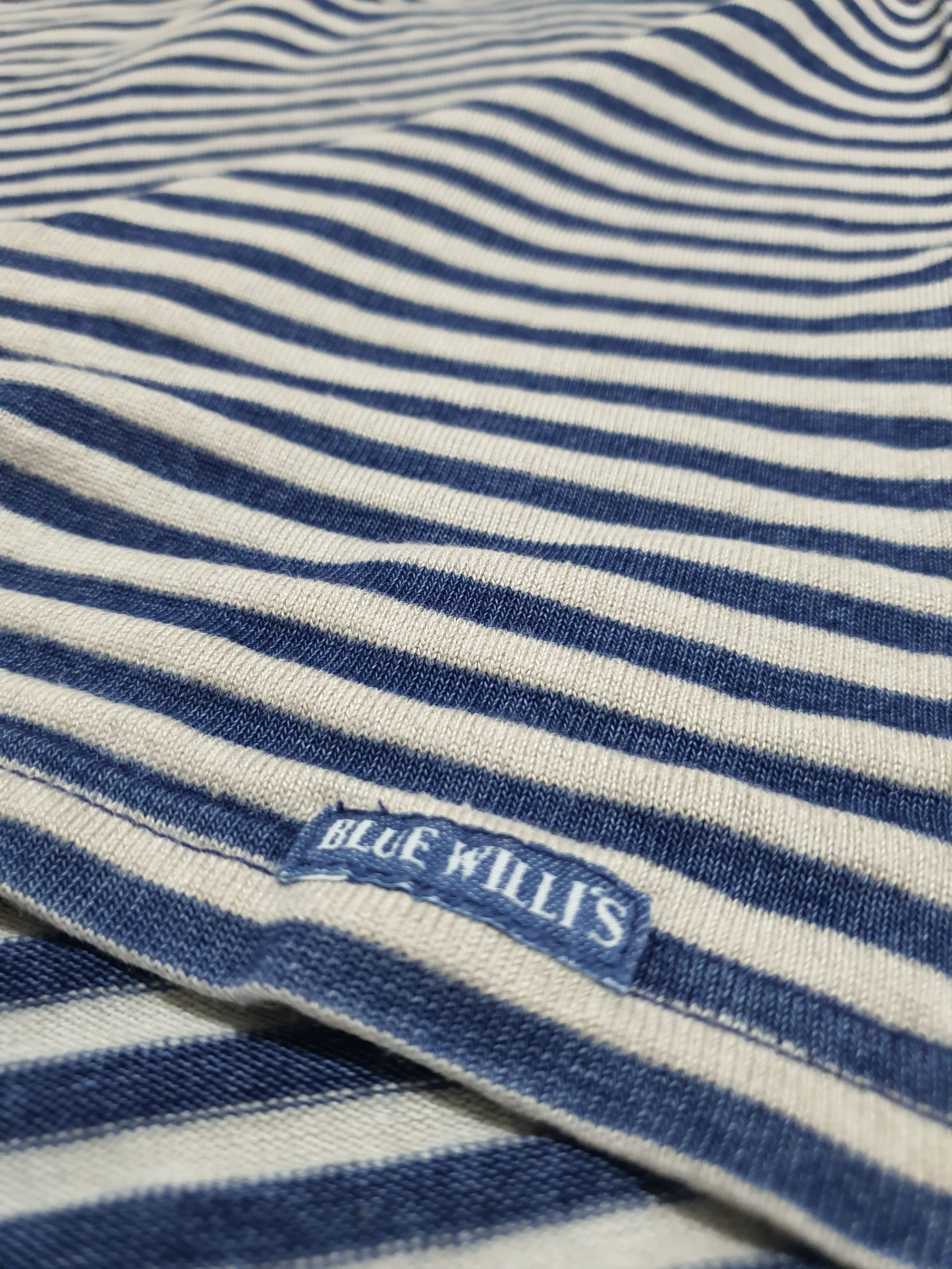 Other BLUE WILLIS DENMARK 21/28 HEAVY COTTON T-SHIRT Size US S / EU 44-46 / 1 - 7 Thumbnail