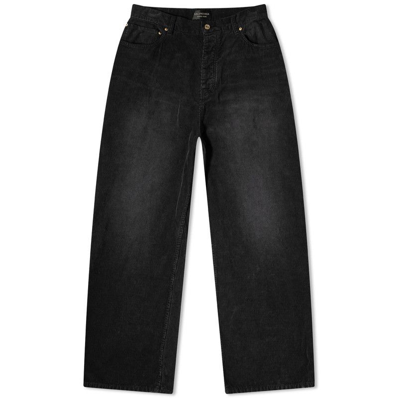 Balenciaga o1bcso1str1225 Baggy Pants in Black Size US 28 / EU 44 - 1 Thumbnail