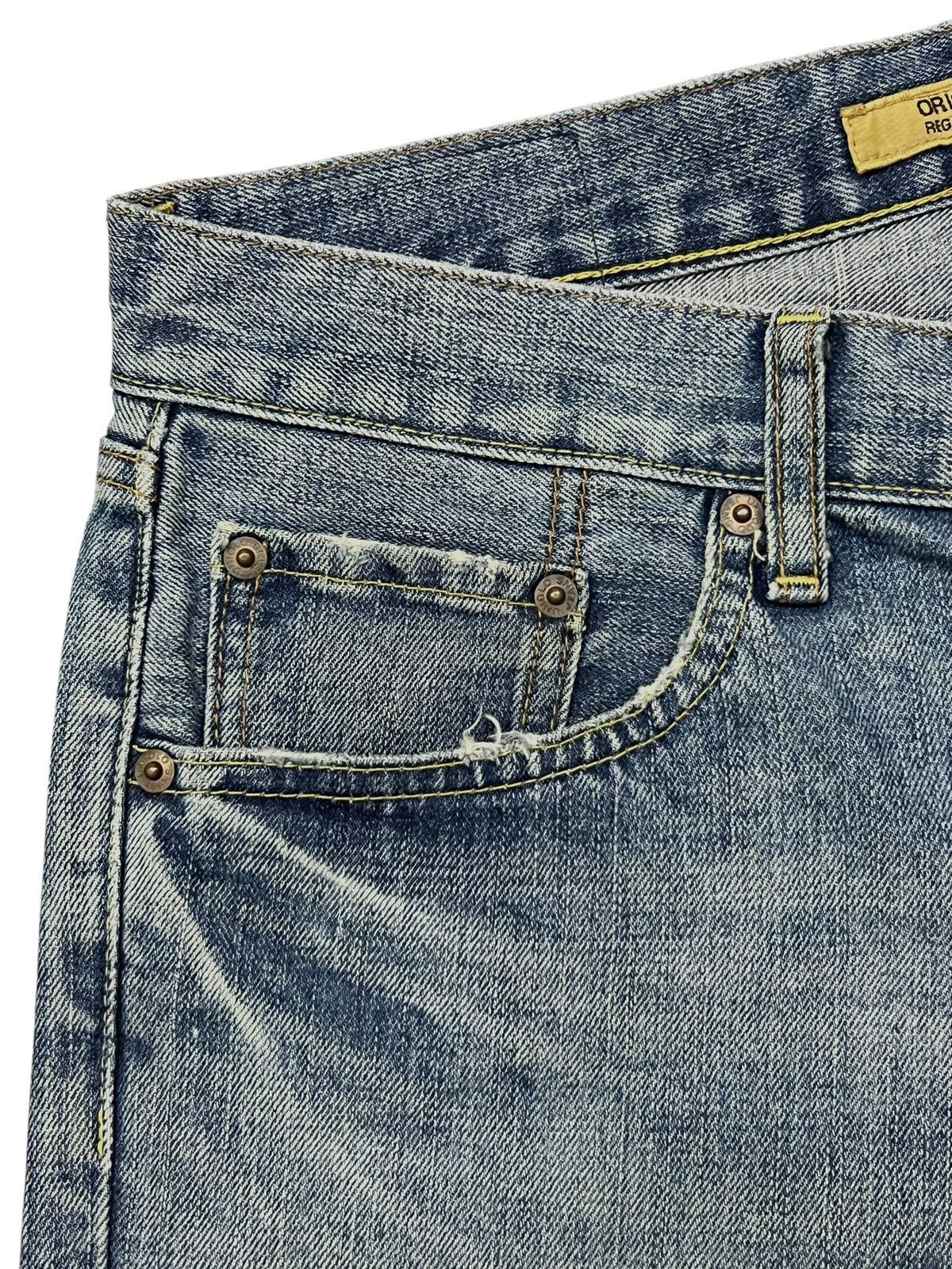 Uniqlo Bootcut Vintage Uniqlo B-002 Japan - Faded Wash Jeans Size US 32 / EU 48 - 7 Thumbnail