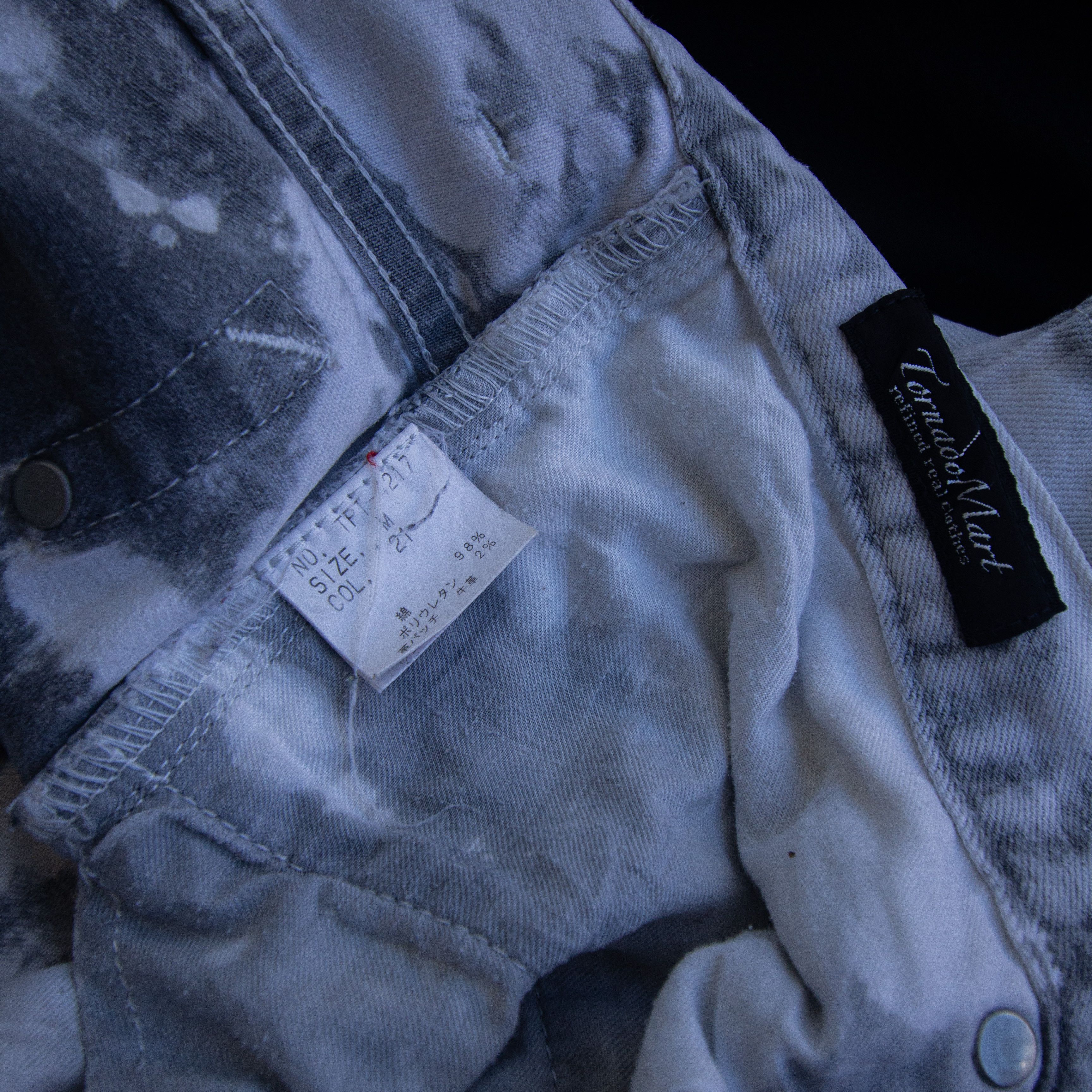 Tornado Mart × Vintage Tornado Mart Stretch Jeans Size US 33 - 16 Thumbnail