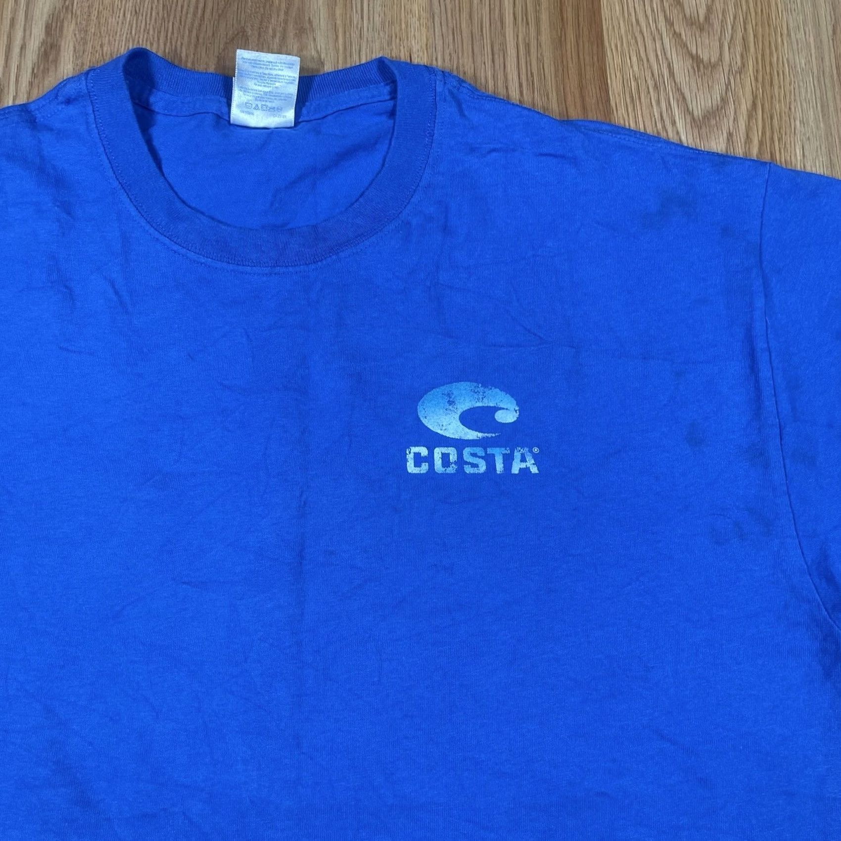 Gildan Gildan Graphics T-Shirt Adults L Large Blue Ultra Cotton Crewneck Short Sleeve Classic Logo Size US L / EU 52-54 / 3 - 2 Thumbnail