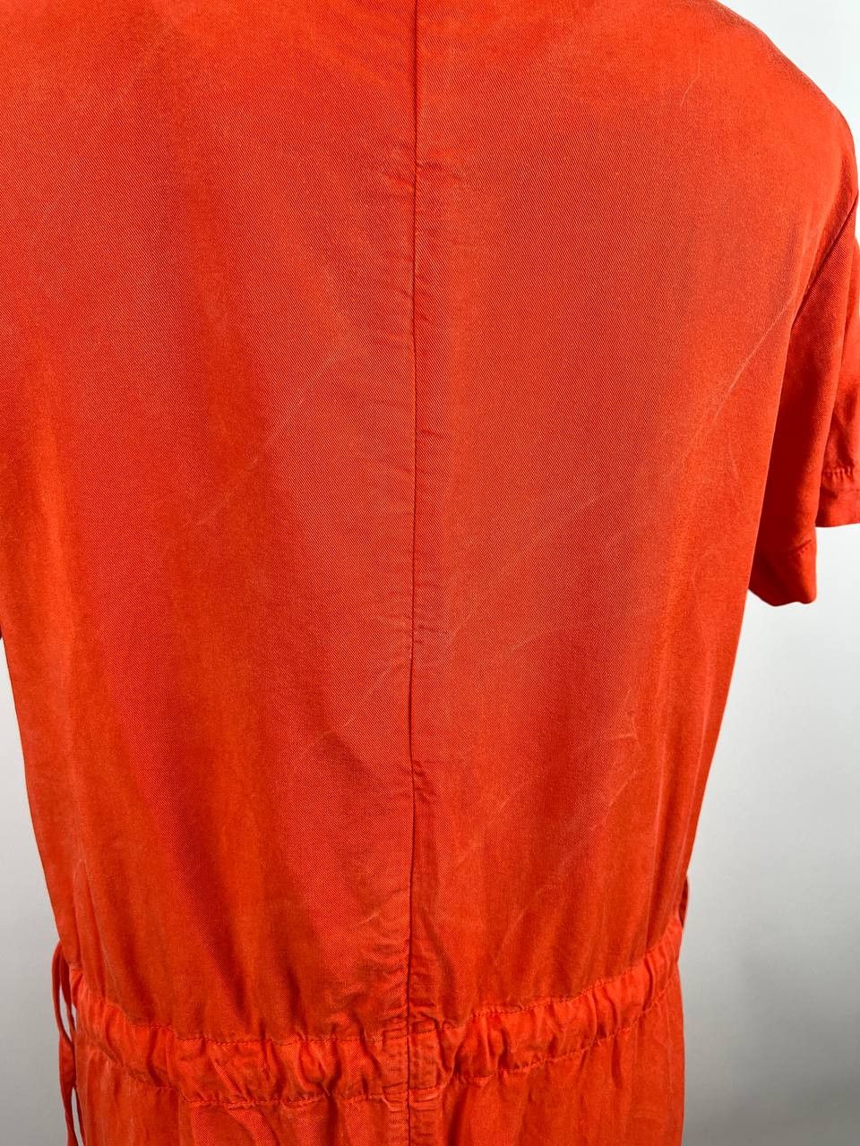 Other TOAST Orange 100% Lyocell Tie Waist Dress Size UK 12 Medium Size M / US 6-8 / IT 42-44 - 7 Thumbnail