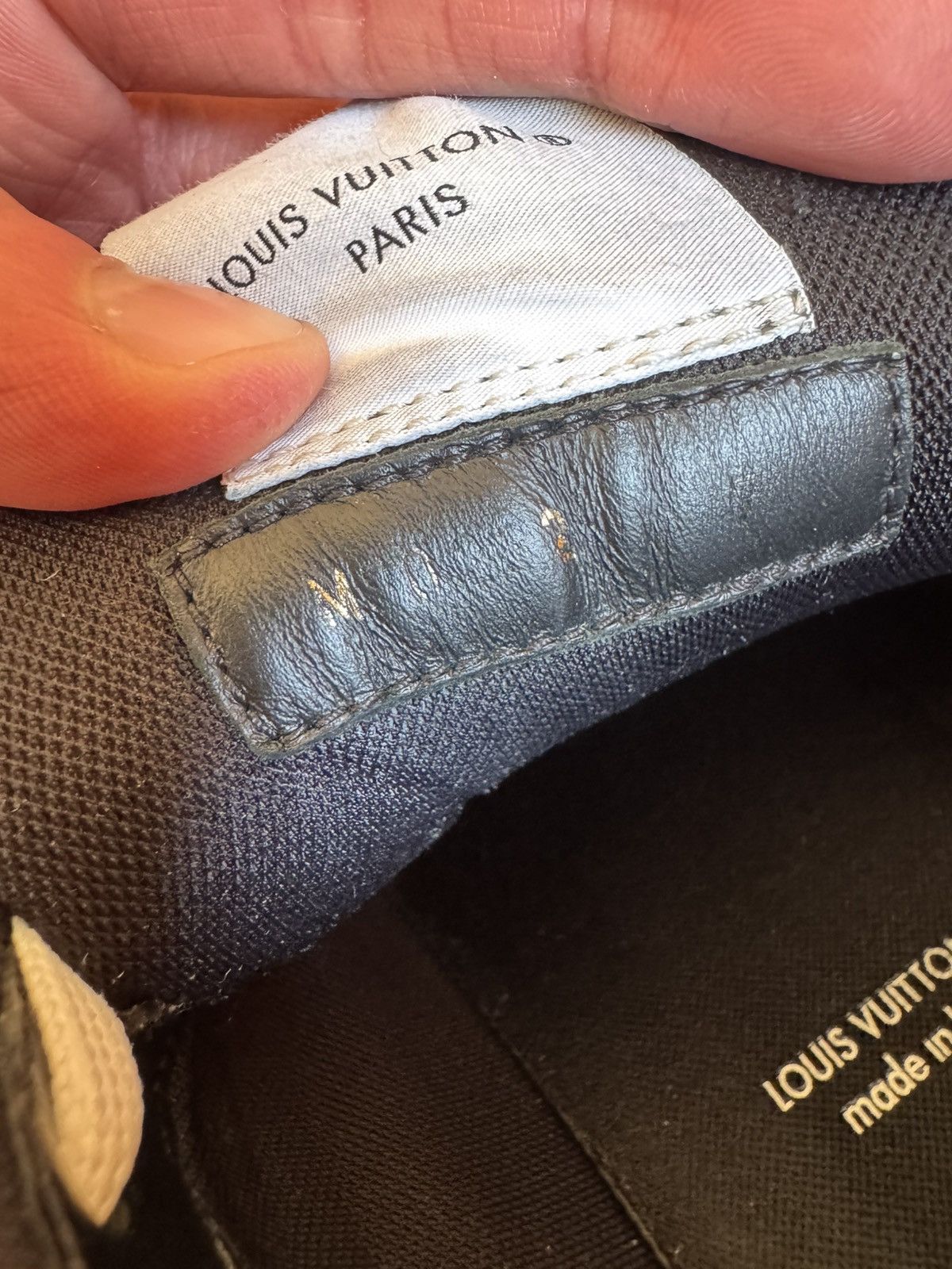 Louis Vuitton Louis Vuitton LV Trainer Velcro Strap Black Denim Size US 8 / EU 41 - 15 Thumbnail