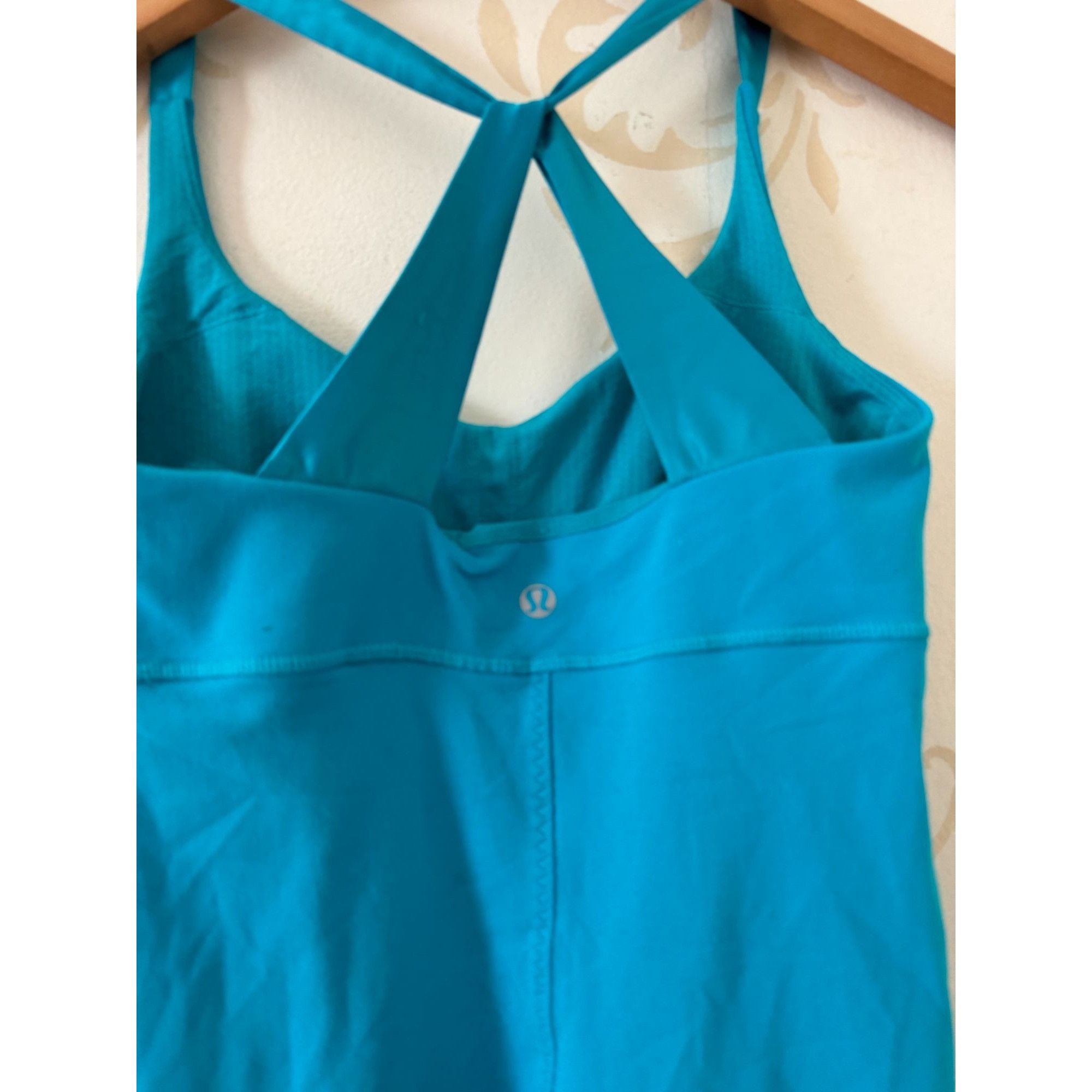 Lululemon Lululemon Blue Power Y Tank Top - Ladies Size 4 Size S / US 4 / IT 40 - 4 Thumbnail