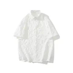 Japanese Brand Kubota x Chika Summer Fashion Casual Leaf Floral Shirt Size US L / EU 52-54 / 3 - 1 Thumbnail