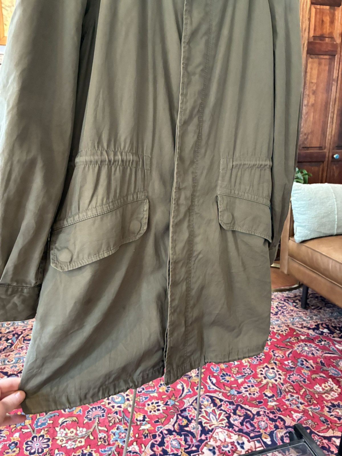 Marc by Marc Jacobs Marc by Marc Jacobs Olive Hooded Military Parka Size Small Size US S / EU 44-46 / 1 - 2 Thumbnail