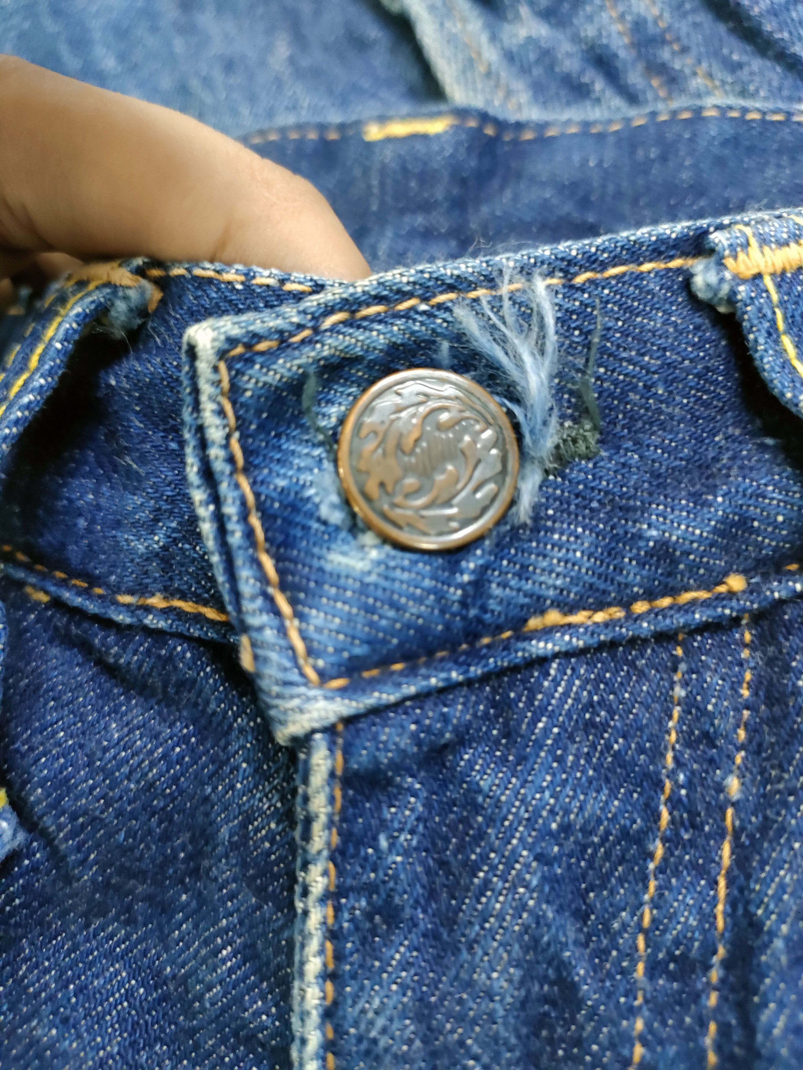 Vintage Vintage Houton Sanforized Selvedge Jeans Size US 28 / EU 44 - 3 Thumbnail