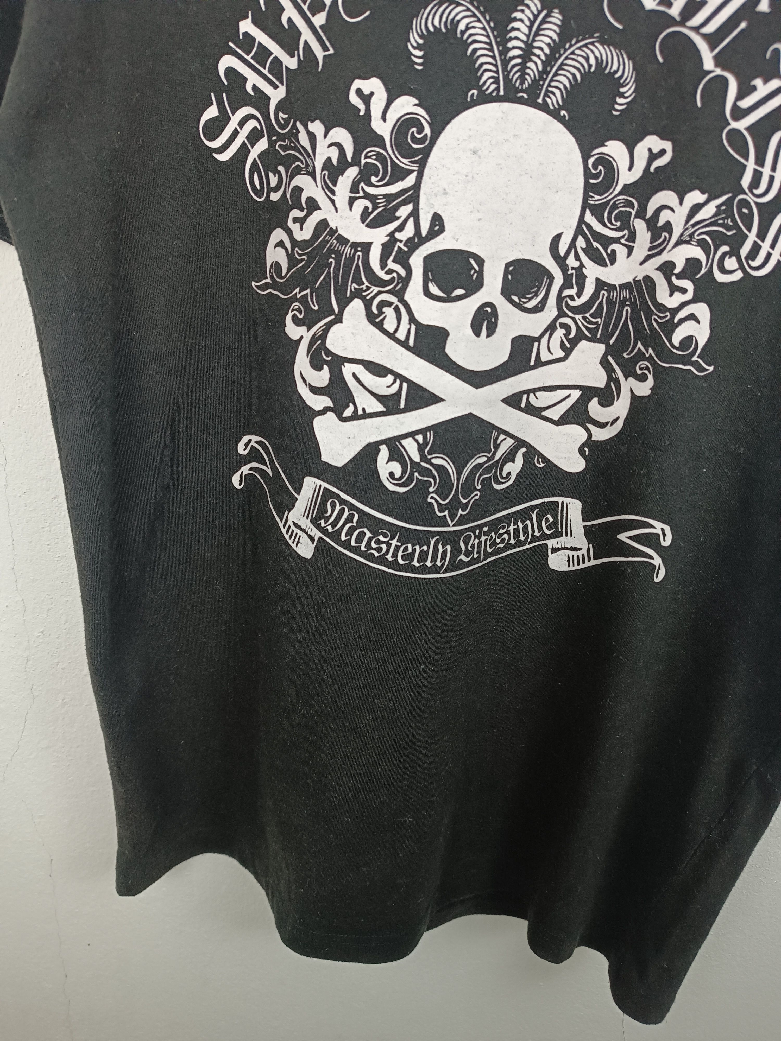 Other VINTAGE Y2K SUPREME BLISS SKULL AFFLICTION IFSIXWASNINE PUNK Size US M / EU 48-50 / 2 - 7 Thumbnail