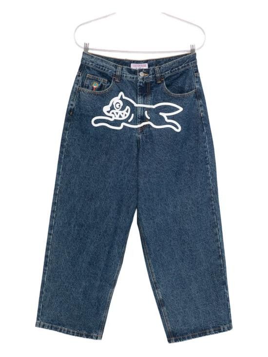 ICECREAM Men Denim Pants ICD25205 MIDWASHBLUE Blue
